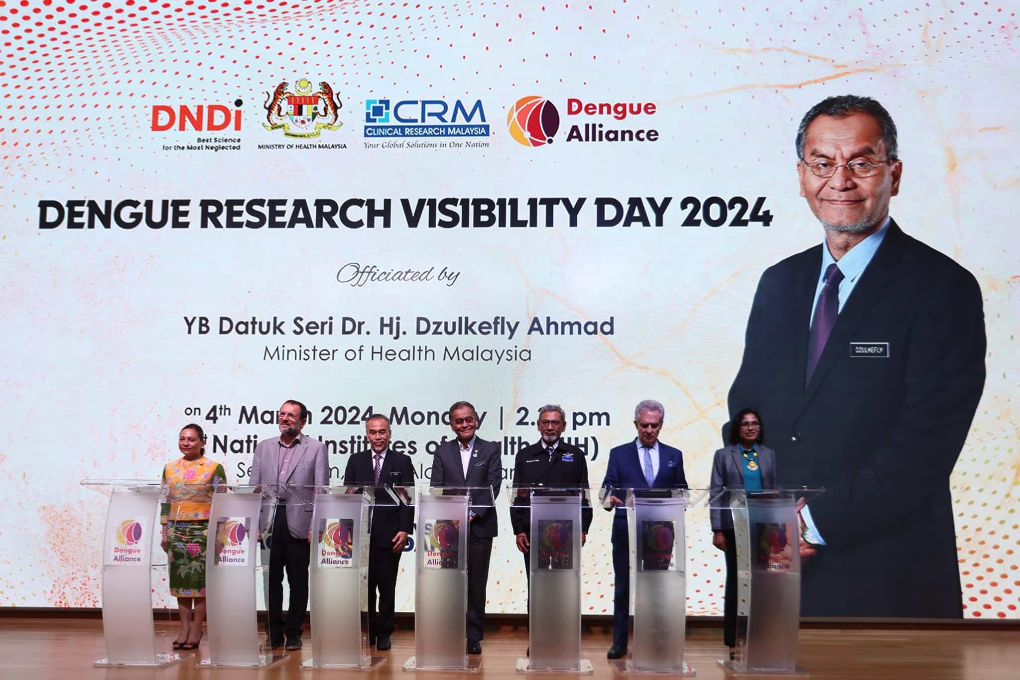 Malaysia bersama Thailand, India, Brazil kaji guna Nelfinavir rawat demam denggi