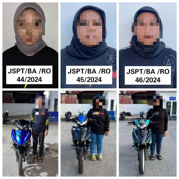 甲州女团3名少女被捕 大道扮超人危险骑摩托