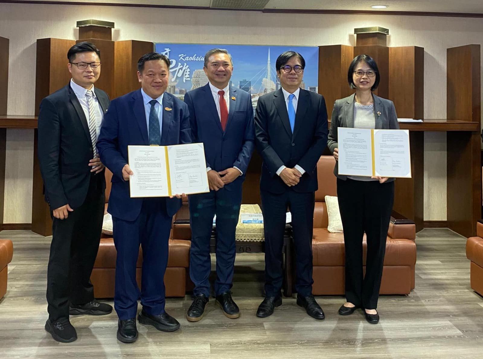 Sidec inks four memoranda during Taiwan trip