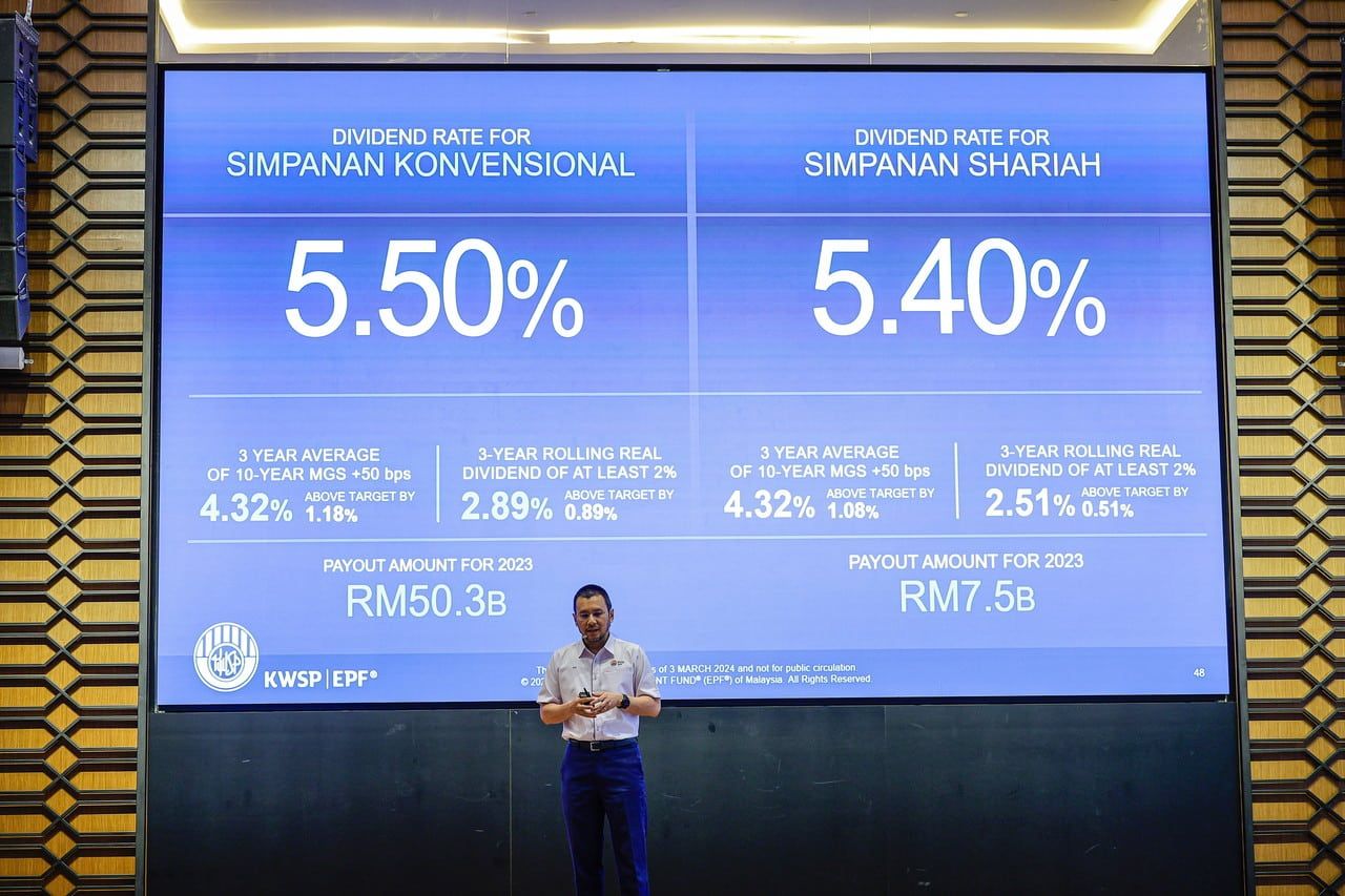 EPF国内市场最大投资者 活跃会员53%.新会员46万