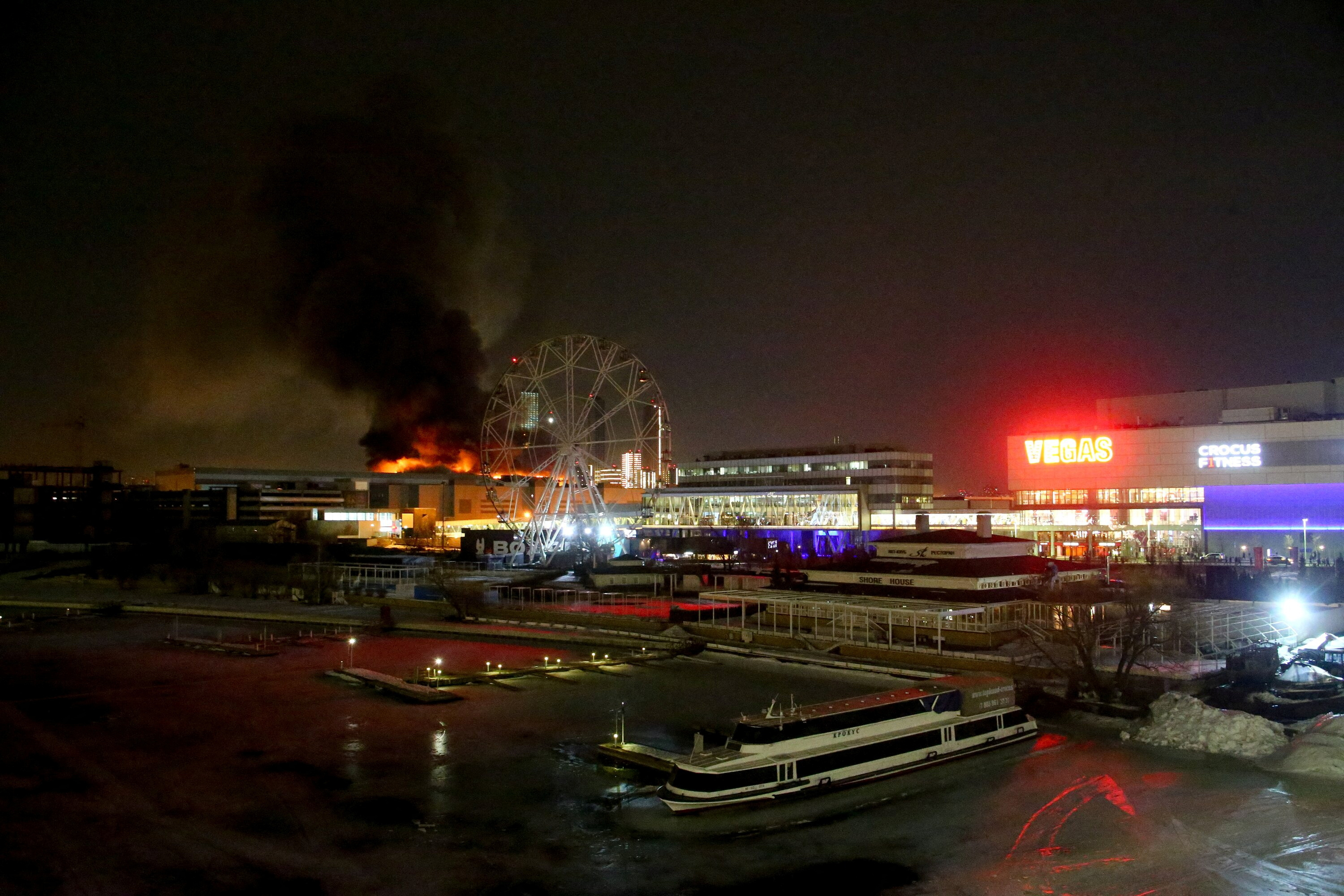 Gunmen kill over 60 in concert attack near Moscow; Islamic State claims responsibility