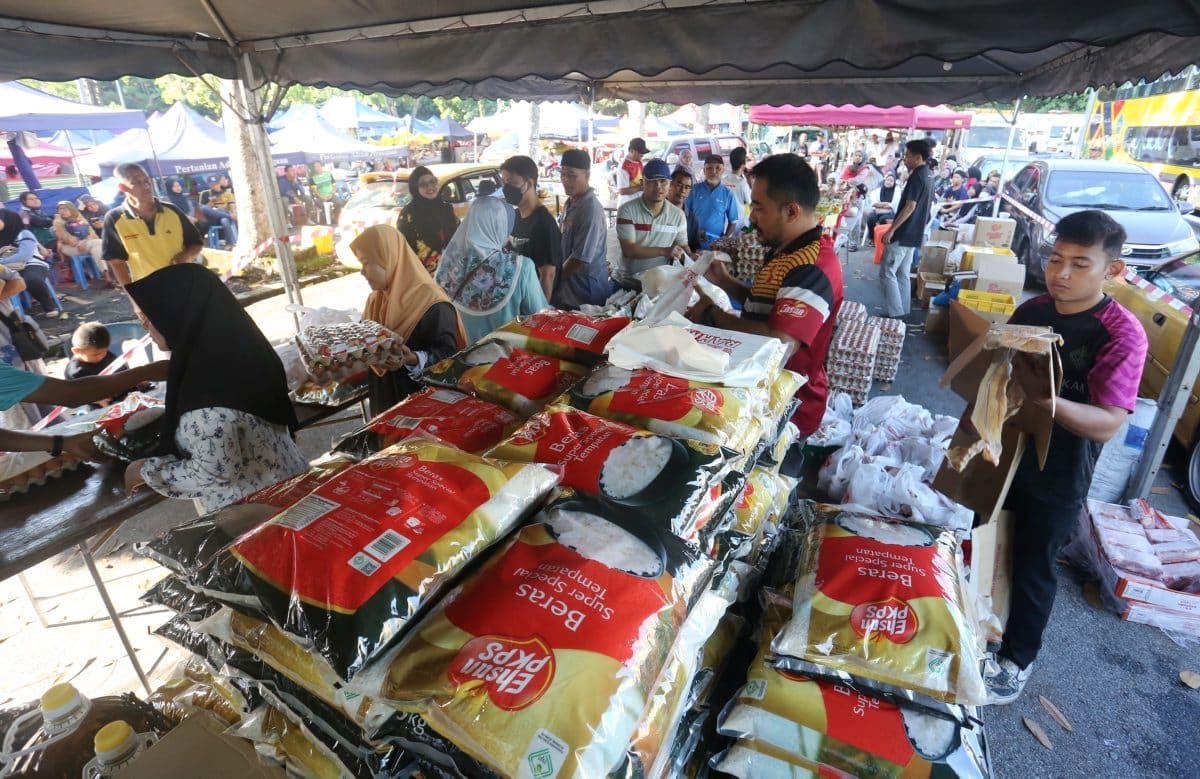 Taman Subang Mas antara lokasi jualan murah barangan asas esok