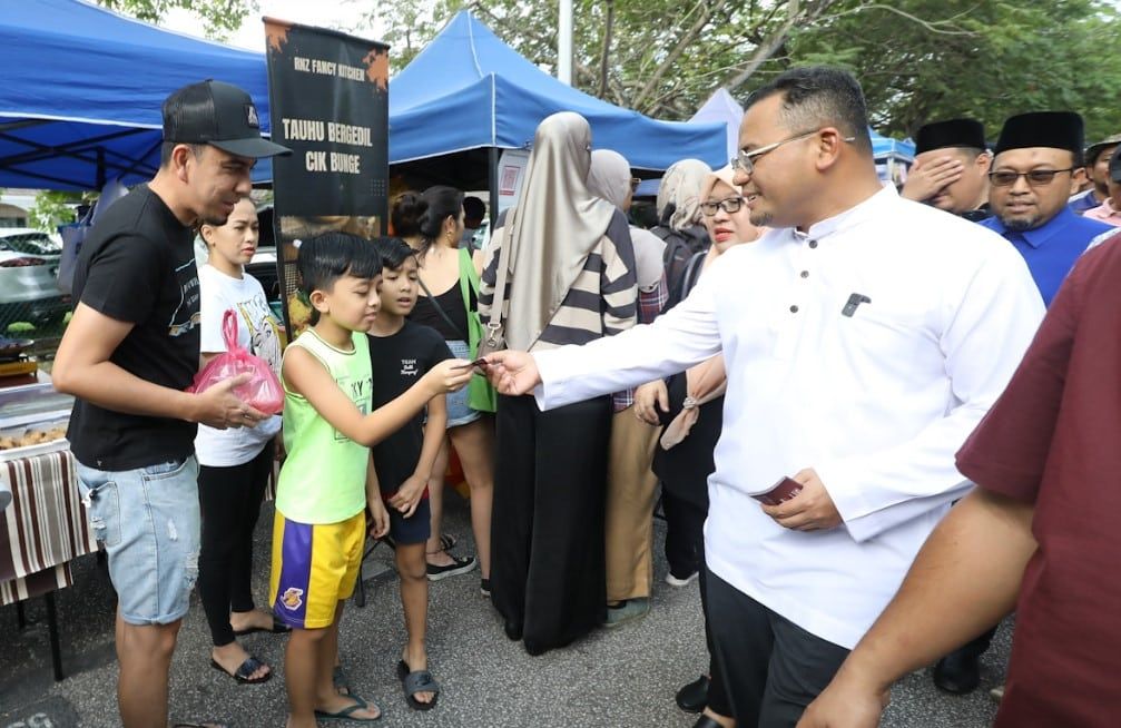 万宜新镇第3区斋戒月市集  雪大臣机构明派500电子固本