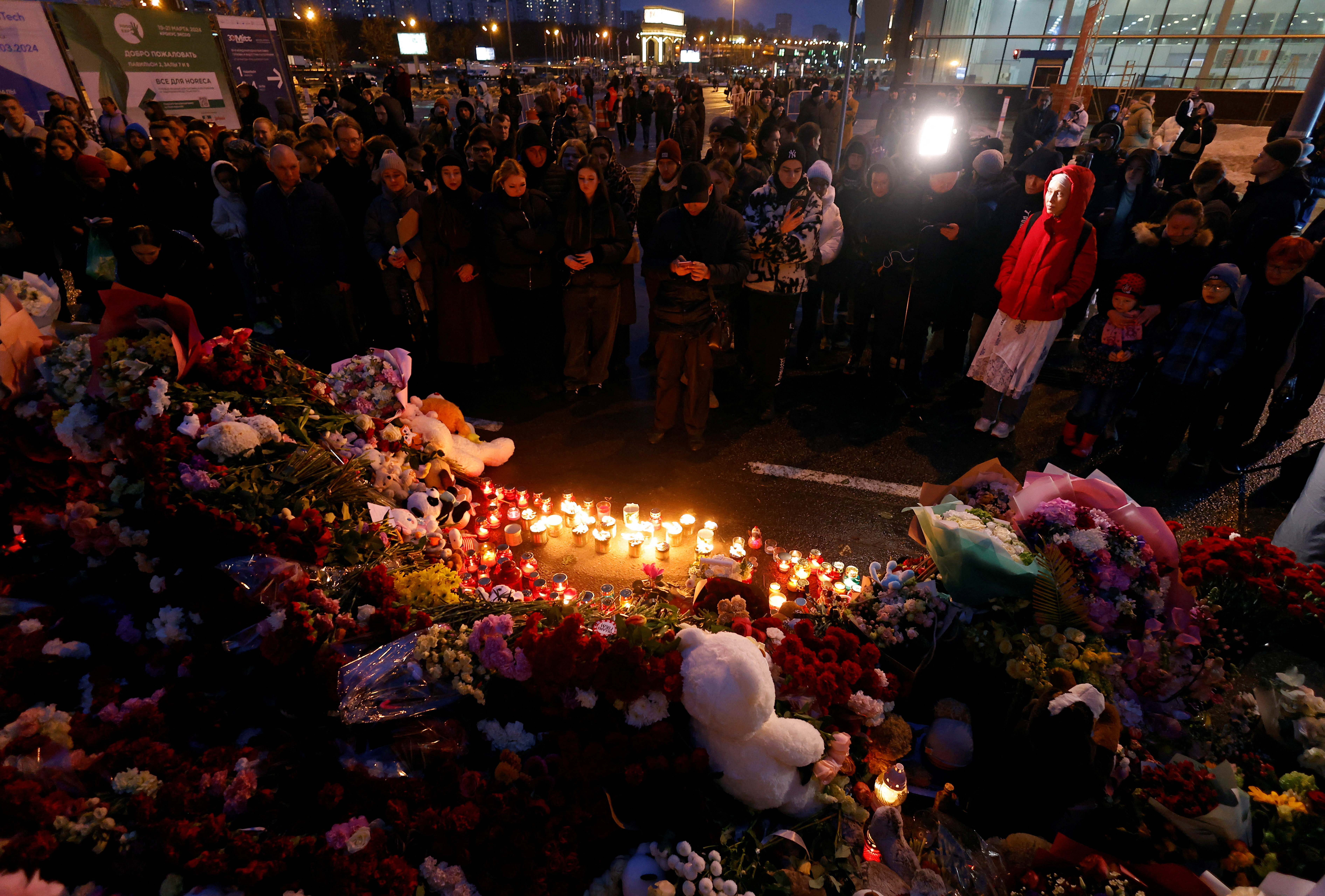 152 injured, including five children, in terrorist attack near Moscow