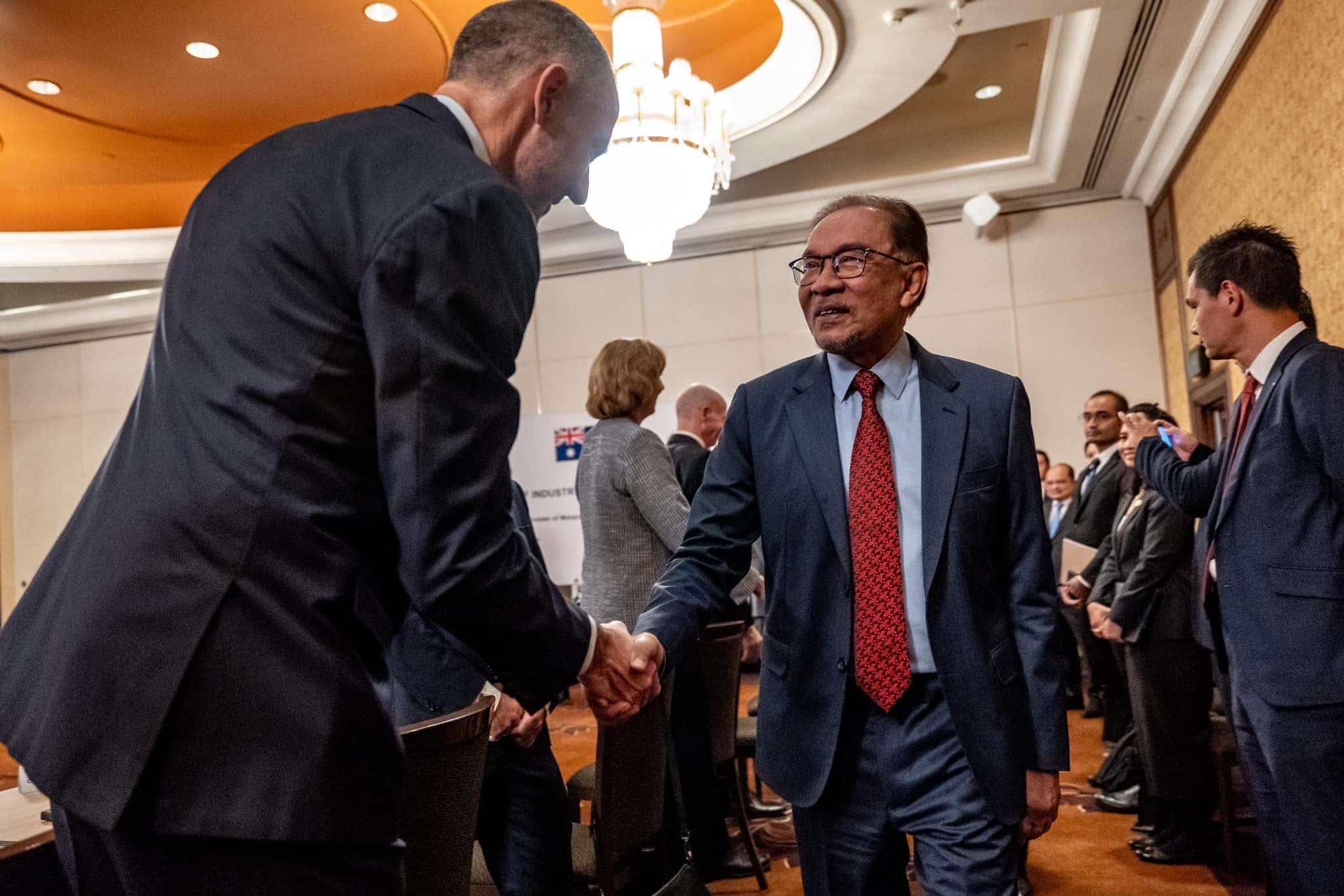 政治稳定创造有利经济环境   安华向澳洲东盟投资者招手