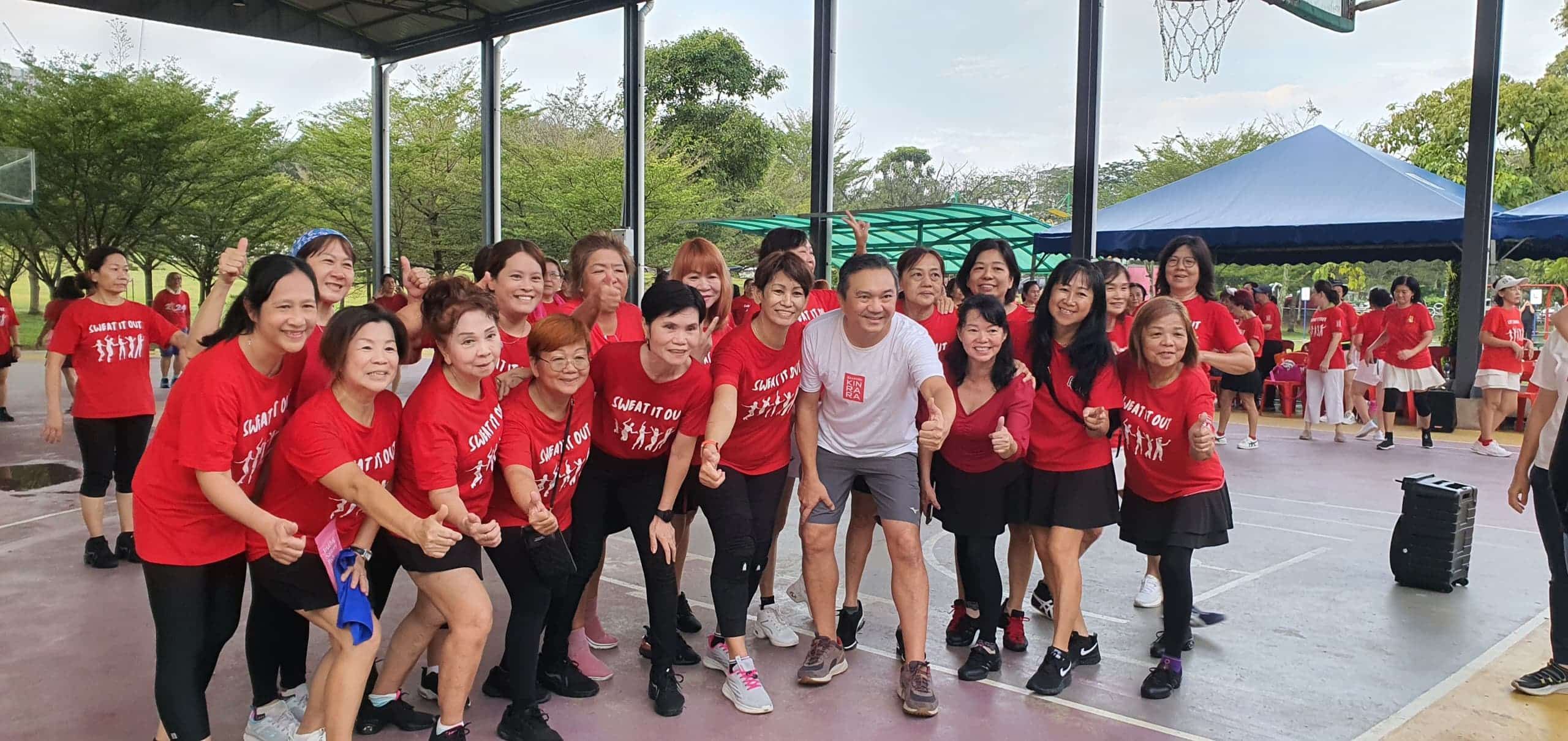 清理蒲种宏愿花园公园湖泊  黄思汉：降水位防洪解水灾