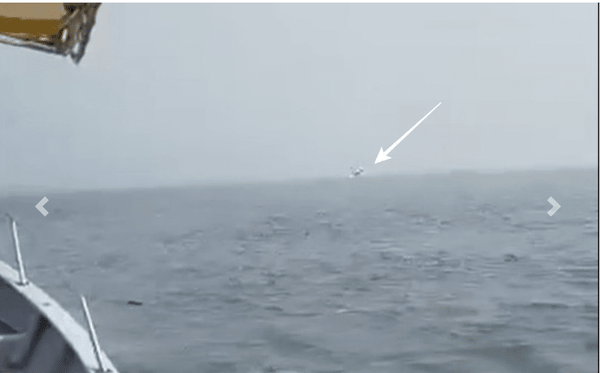 海事机构直升机坠毁瓜雪 警方:4人获渔民救起