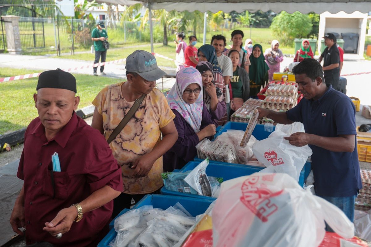 Temani ibu ke jualan murah lebih 50 kali sejak tahun lalu