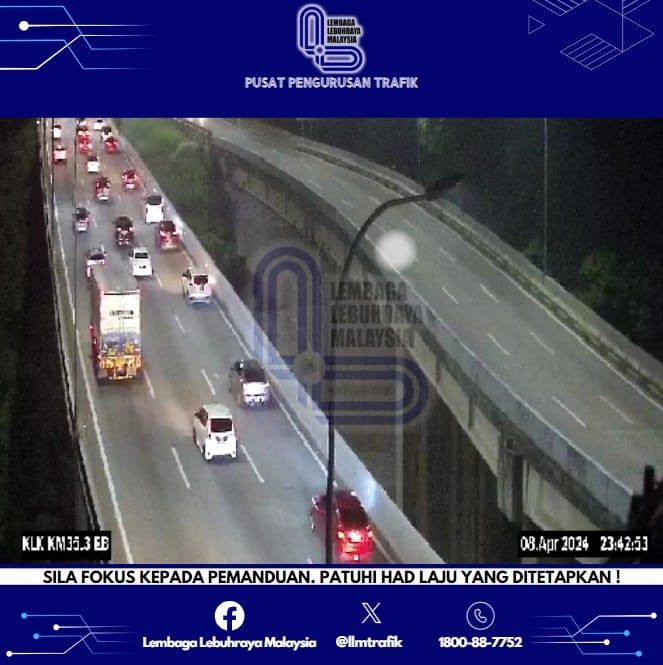 各主要大道今早顺畅 料掀最后一秒返乡潮