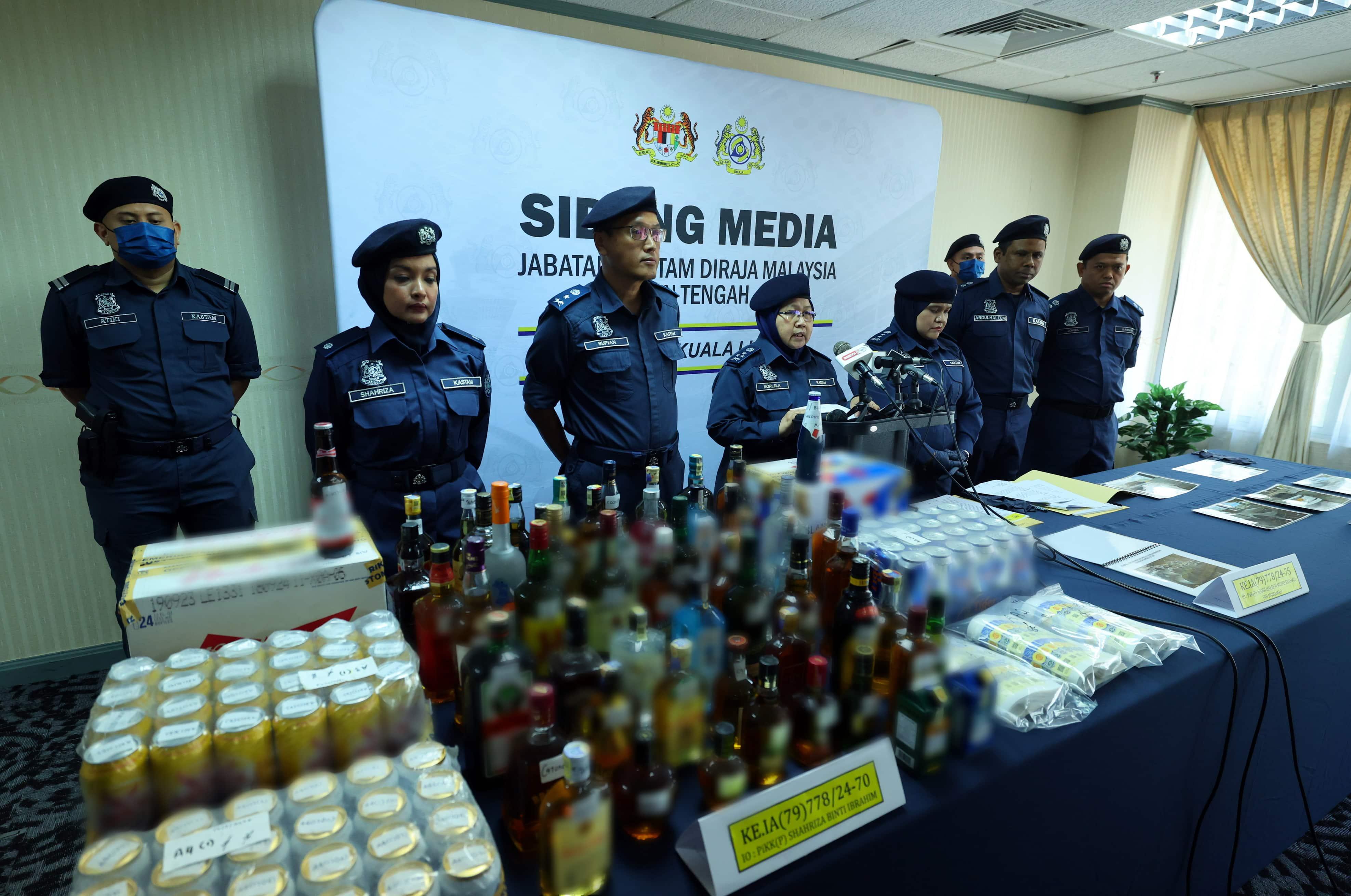 82 gelung besi bernilai RM2.2 juta dirampas