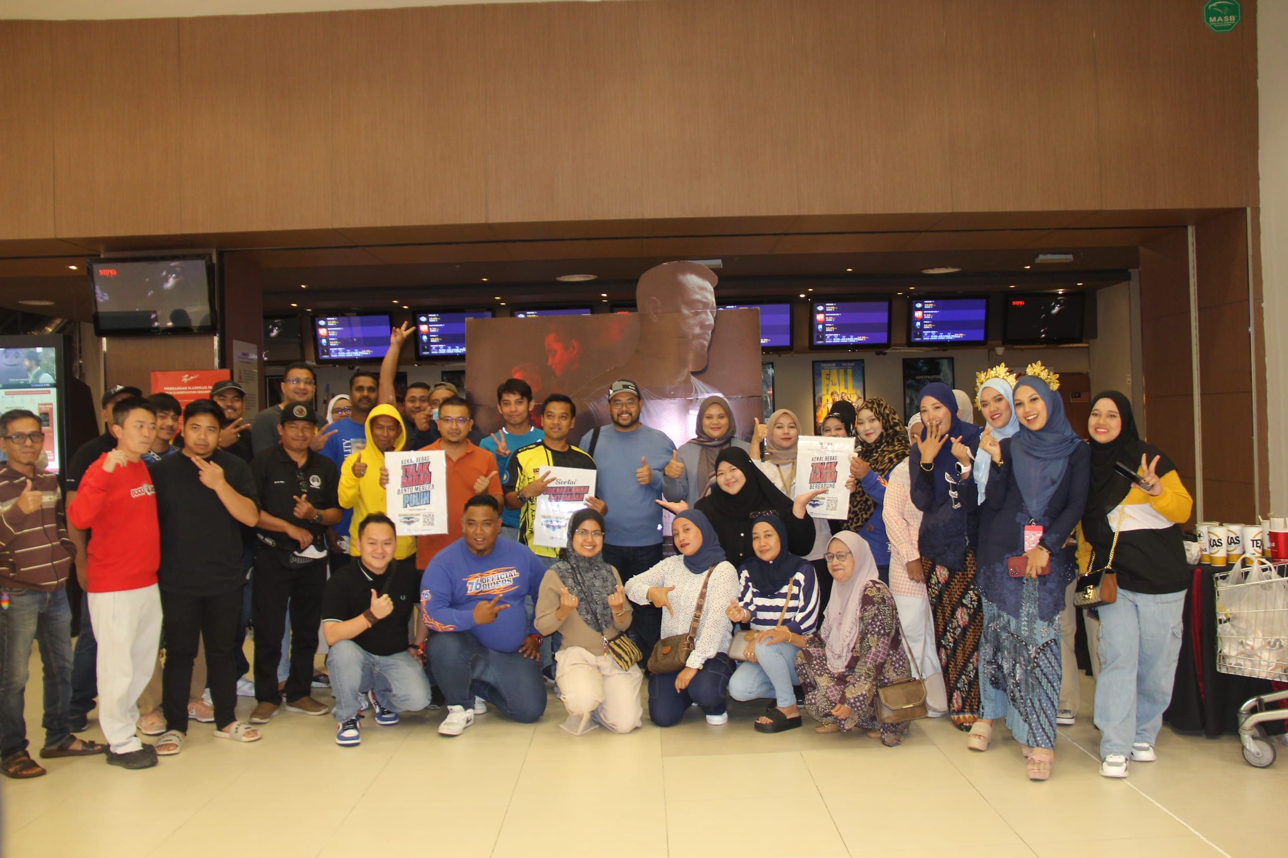 Bawa lebih 100 anak muda tonton filem Sheriff, pupuk kesedaran bahaya dadah