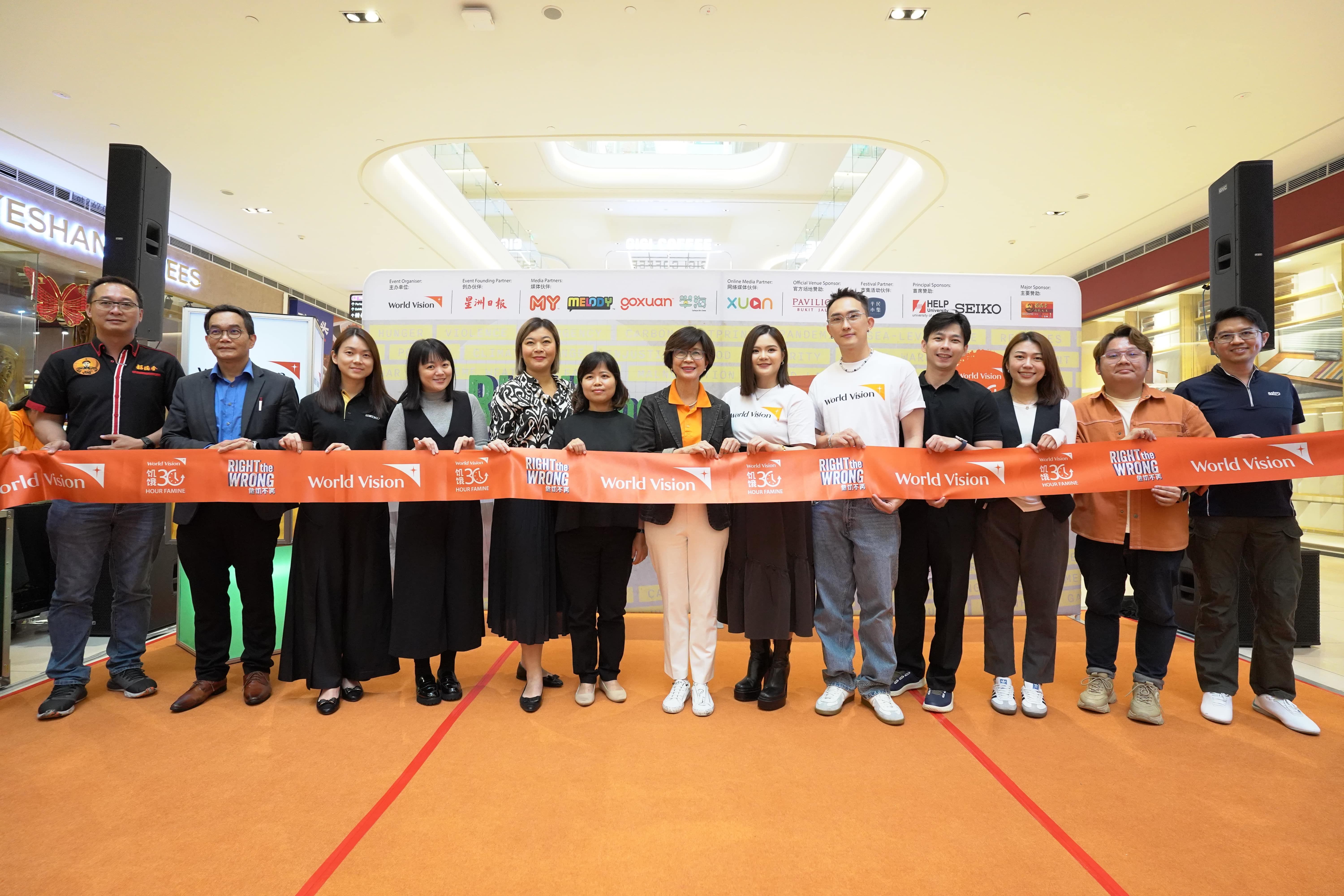 世界宣明会呼吁大马民众   助弱势群体摆脱危“饥”    