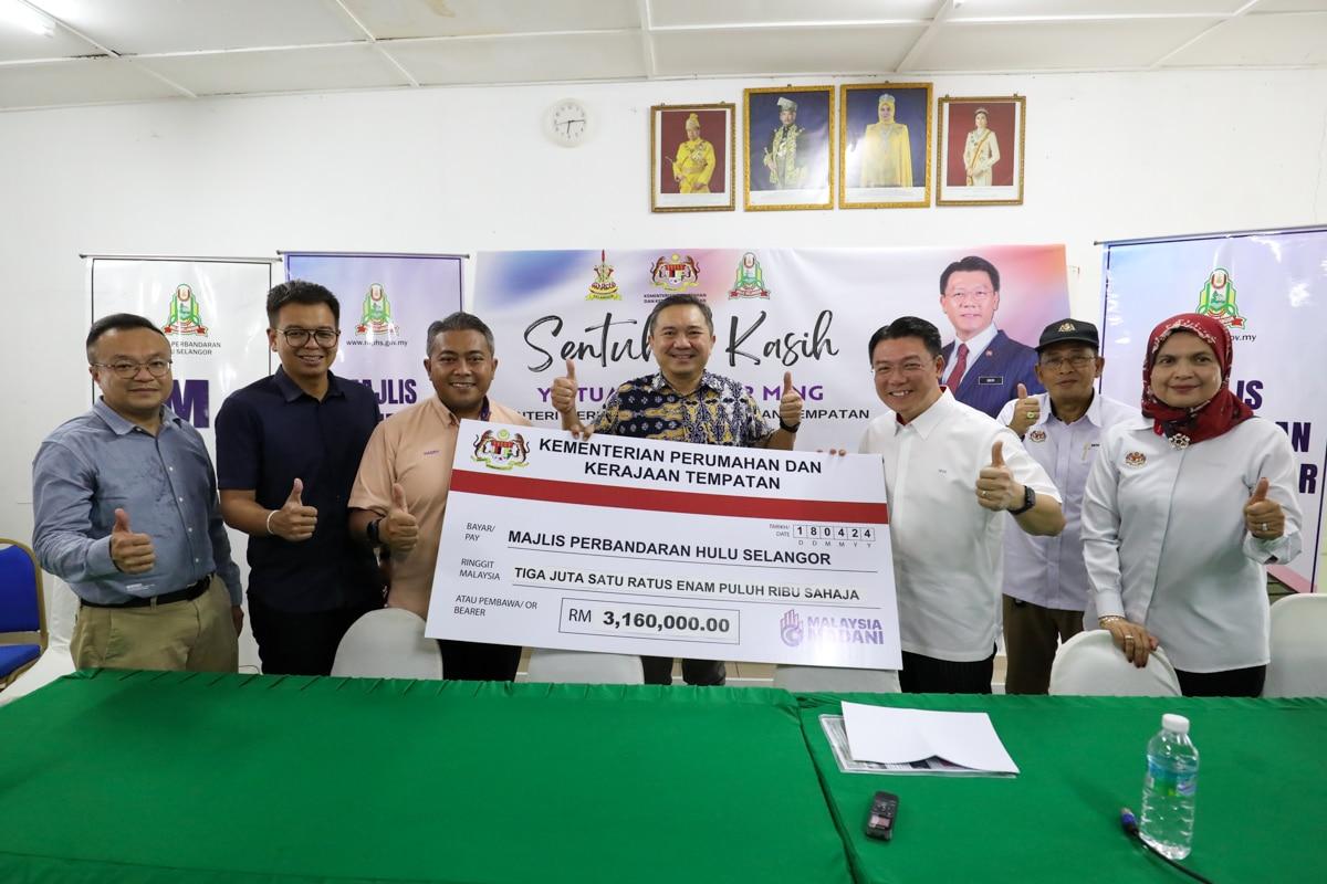 KPKT peruntuk lebih RM5 juta baiki kemudahan awam di Hulu Selangor