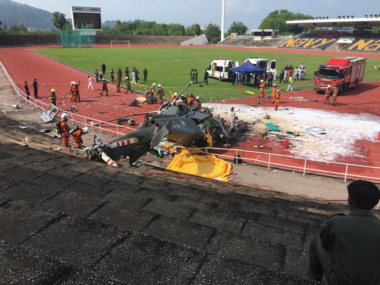 Tragedi helikopter: Kesihatan semua kru udara baik, pesawat selamat untuk terbang
