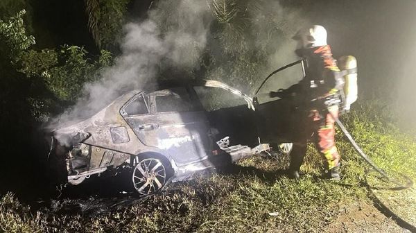 விபத்தில் ஐந்து பேர் கொண்ட குடும்பம் உயிர் தப்பியது