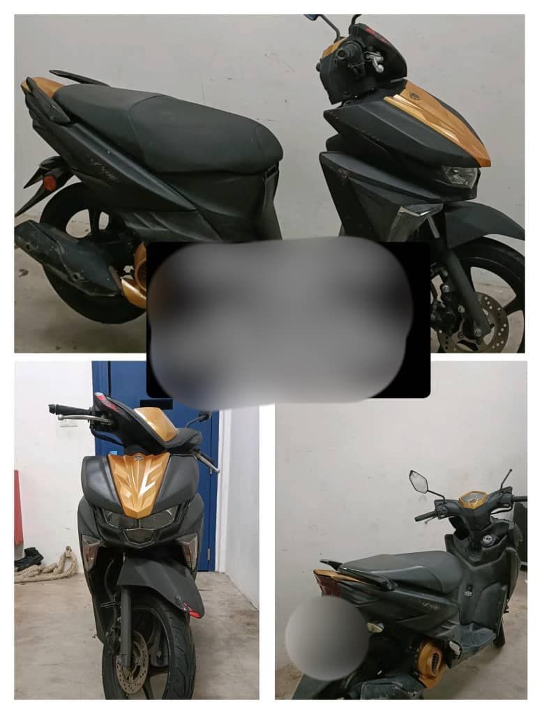 警方捕一男子查追债案 中三生涉嫌偷3摩托车被扣