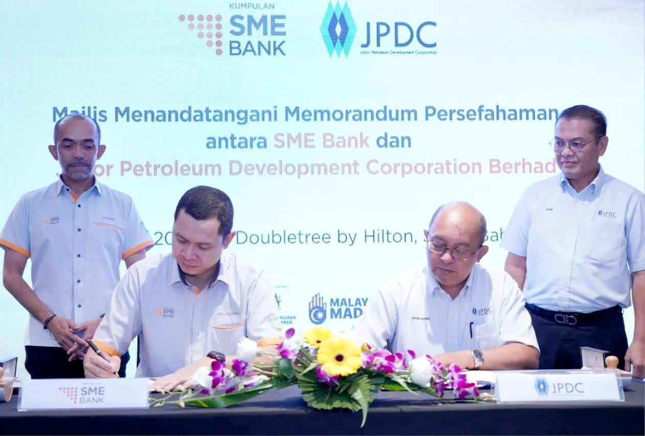 SME银行与柔石油机构签MOU 为PIPC油气业提供商业资源