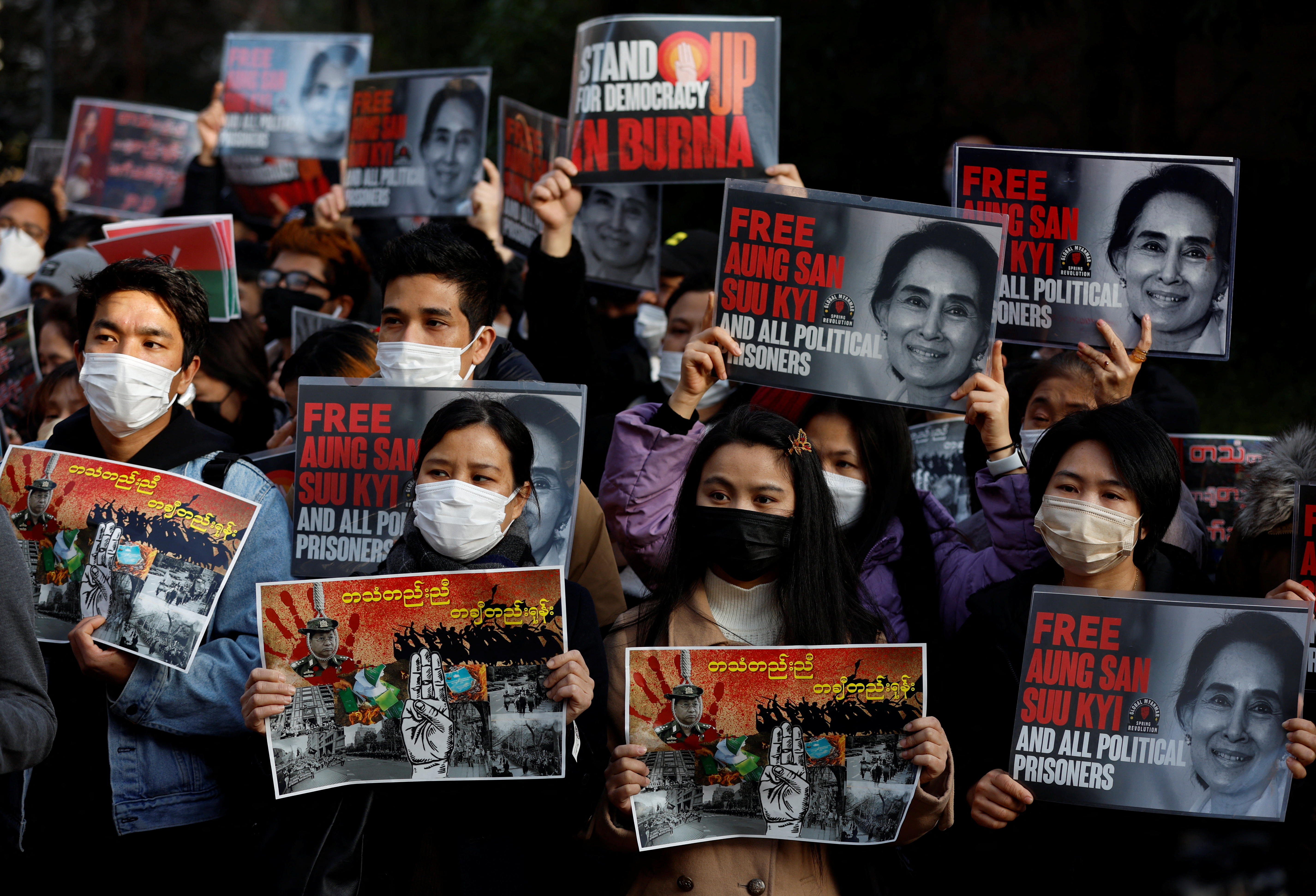 Myanmar's ex-leader Suu Kyi moved to house arrest
