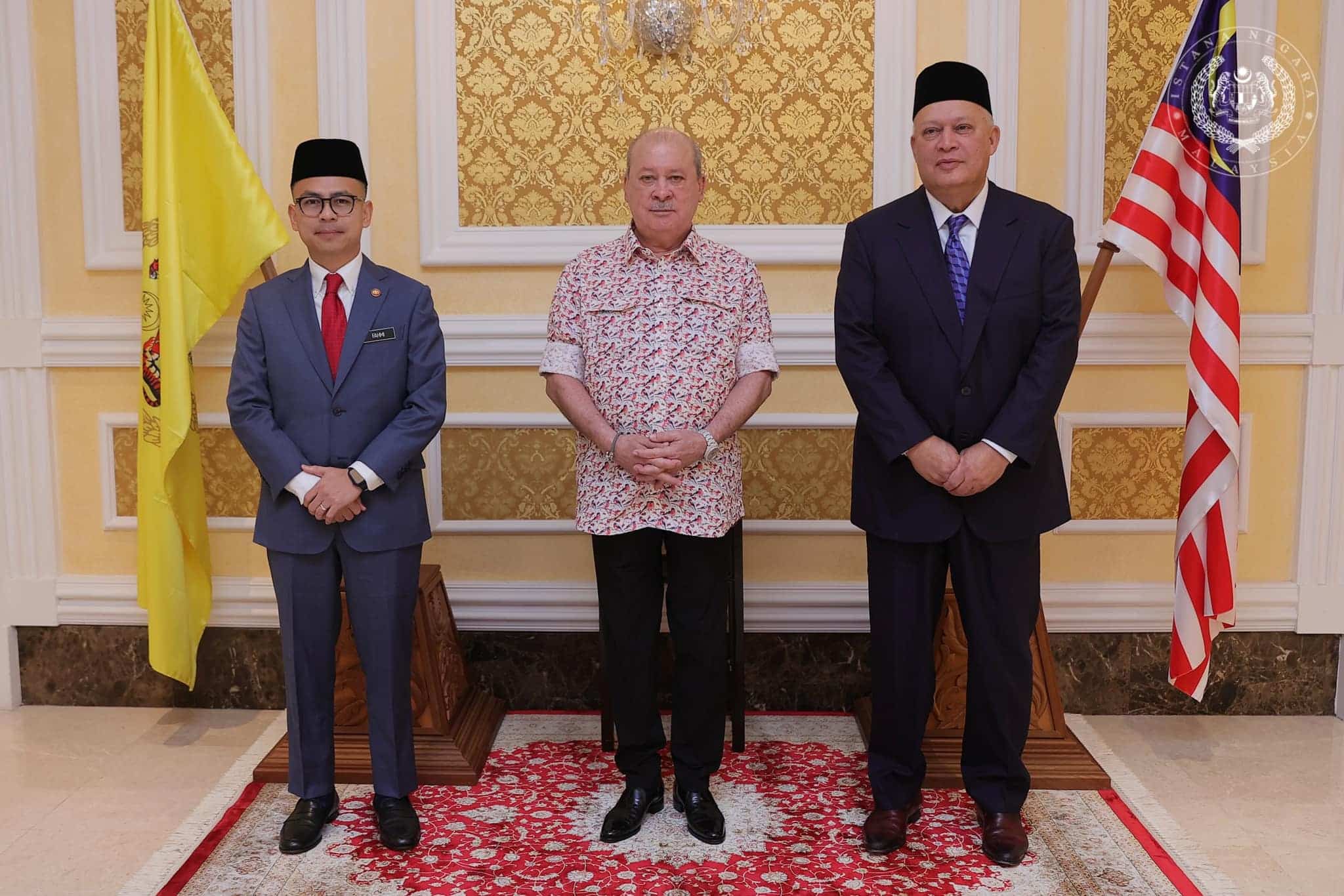 King grants audience to Fahmi, Dzulkefly