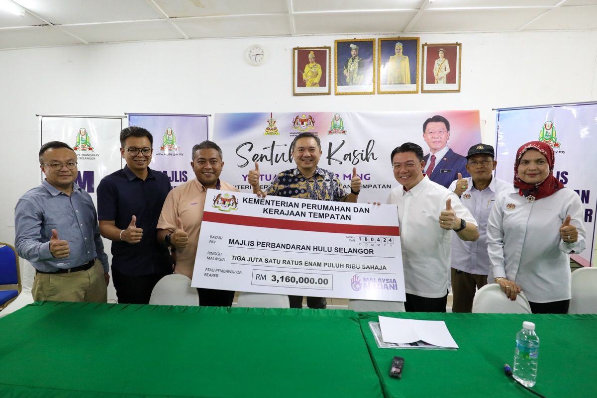 Hulu Selangor gets RM5 mln from Putrajaya for infrastructure improvements