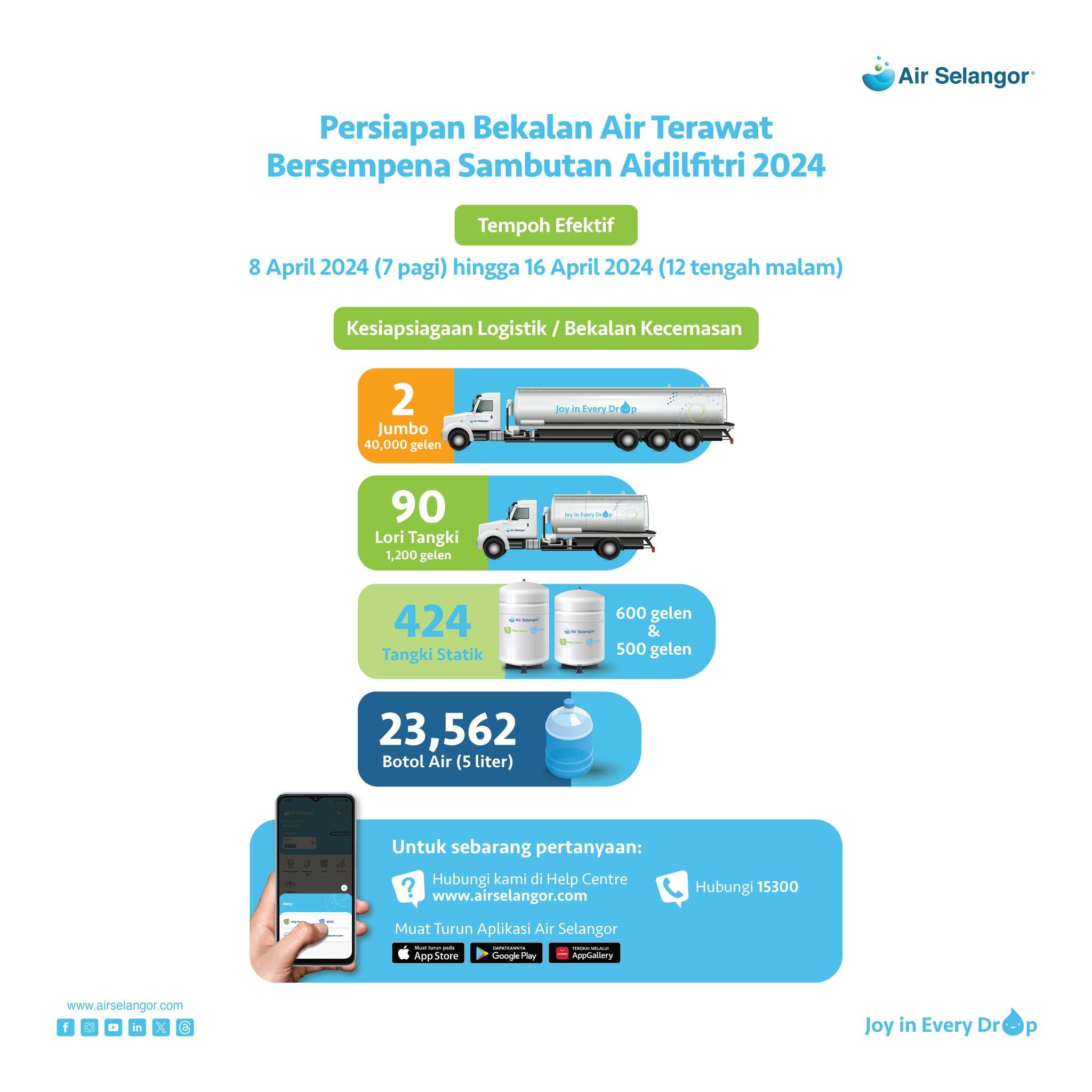 雪州水供公司做好准备 确保用户佳节不受影响