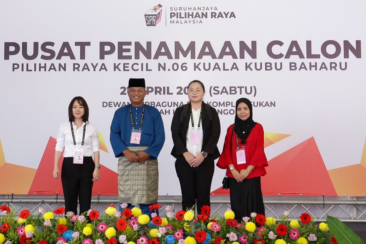 கோல குபு பாரு இடைத் தேர்தலில் நான்கு முனைப் போட்டி