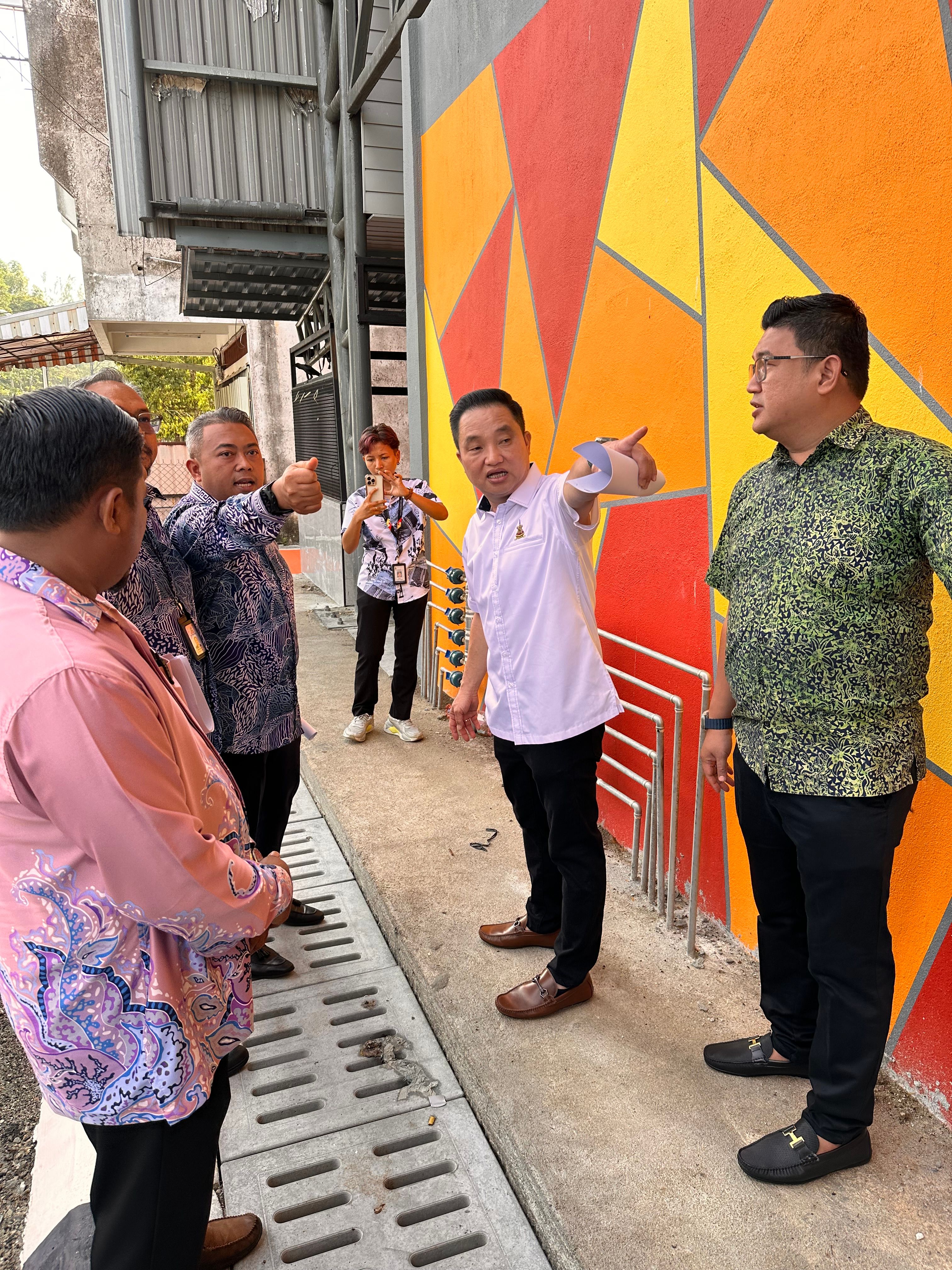 新古毛巴刹委新承包商  黄瑞林：严格督促承包商