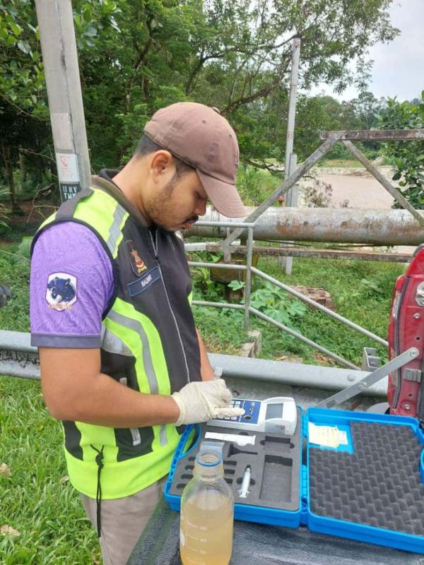 LUAS tindak pantas pantau aliran keruh sungai, pengguna tidak terjejas