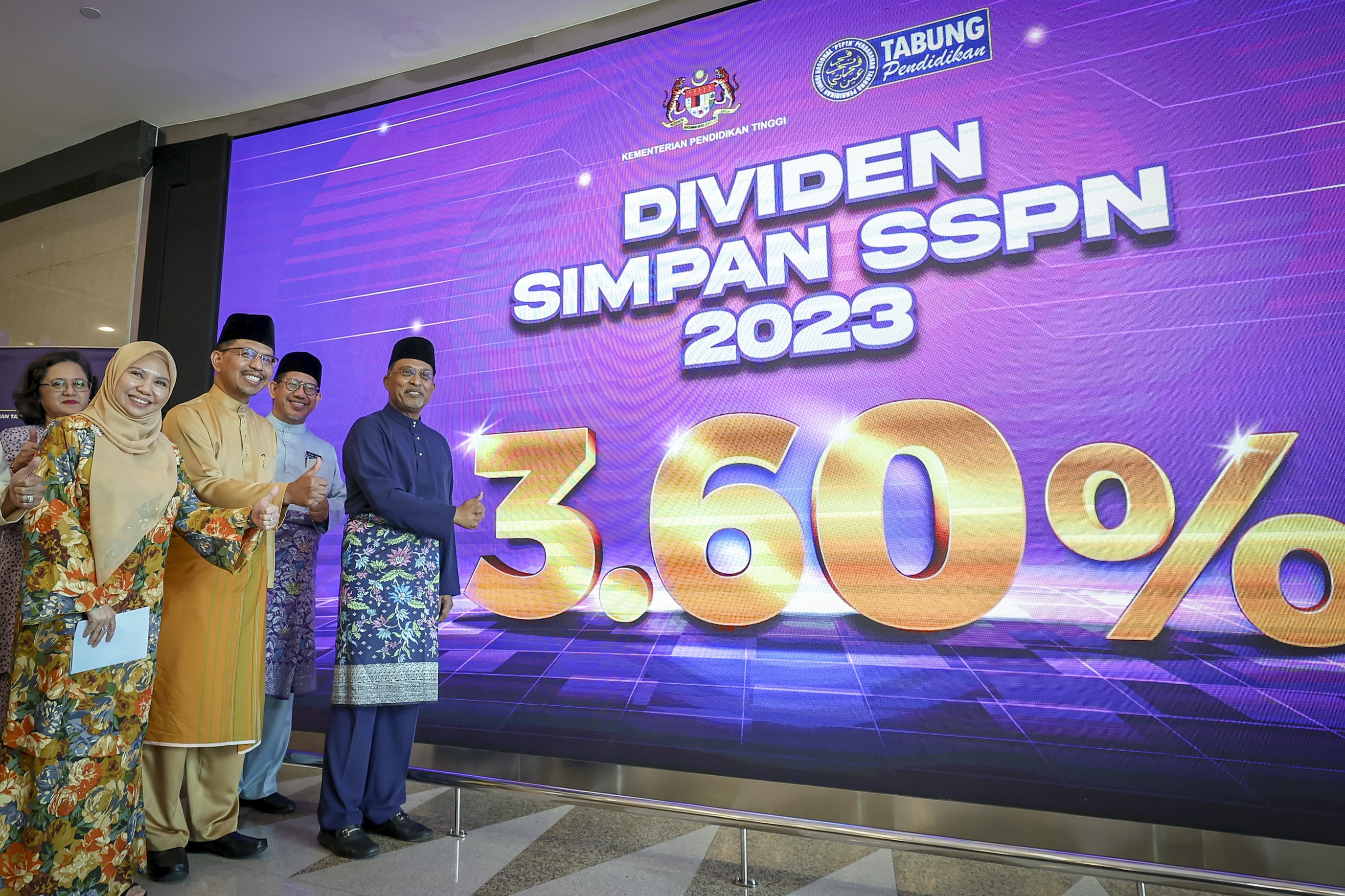 PTPTN umum dividen SSPN 3.60 peratus, manfaat 6.25 juta akaun