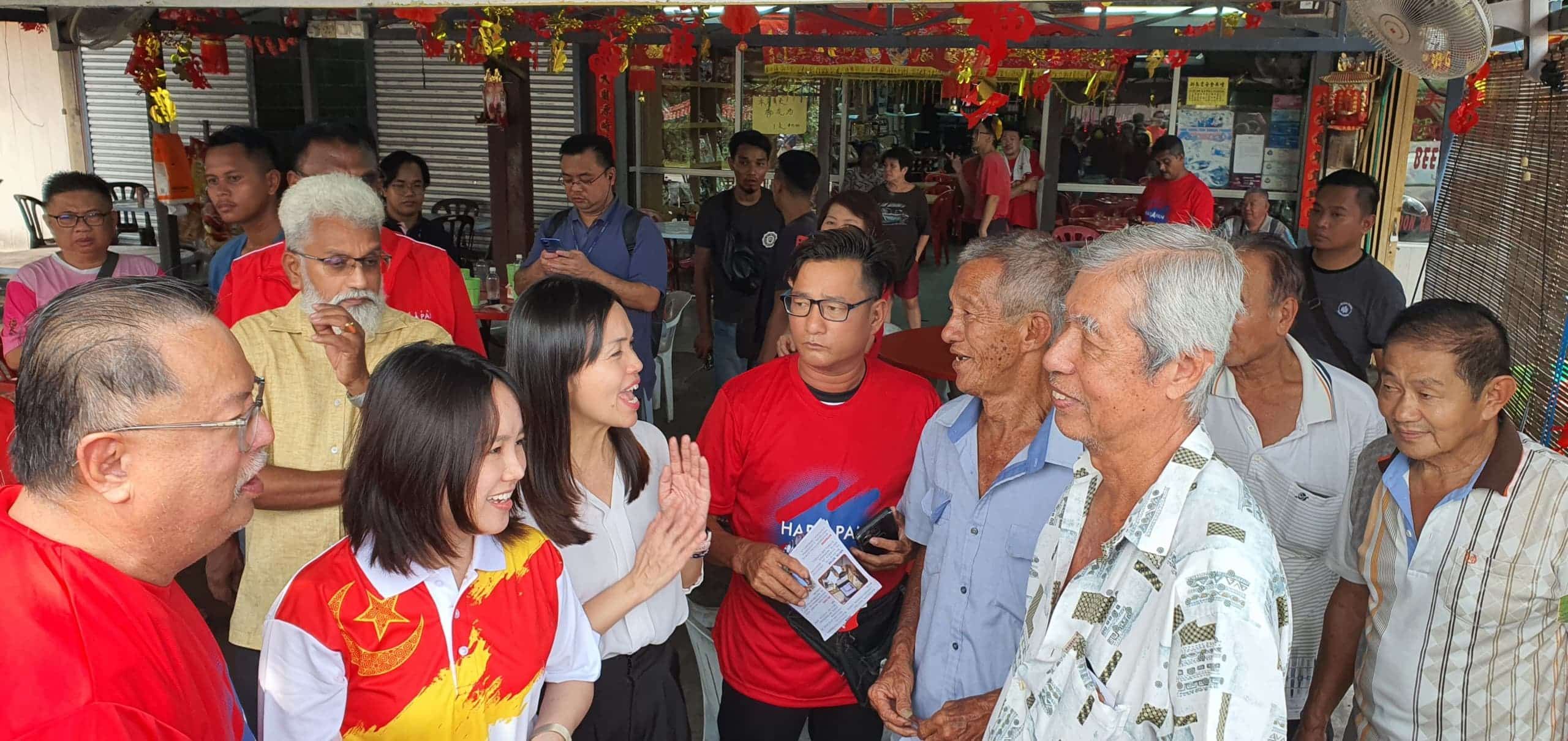 【新古毛补选】欧阳捍华吁游子回家投票  张念群：让小桃把民声带入州议会