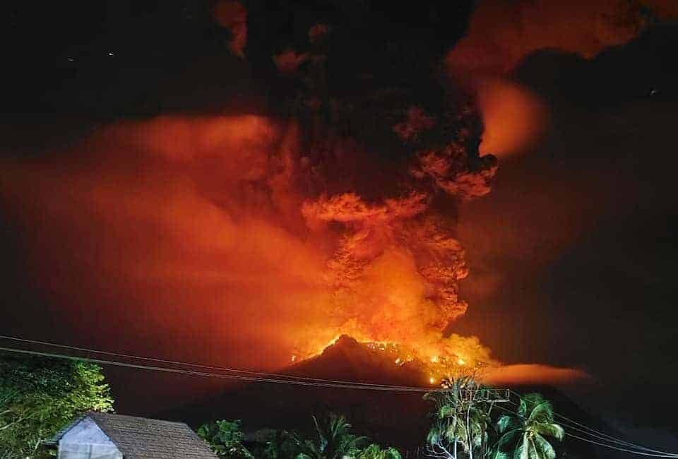 气象局：印尼火山喷发 未影响东马空气素质