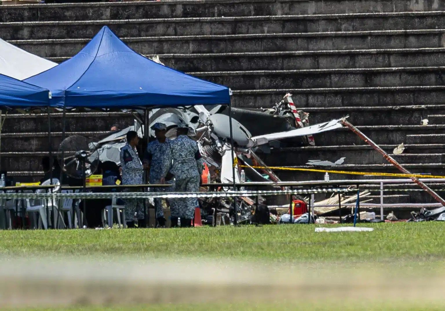 ஹெலிகாப்டர் விபத்தில் உயிரிழந்தவர்களுக்குத் தொடக்கக் கட்டமாக வெ.10,000 நிதியுதவி