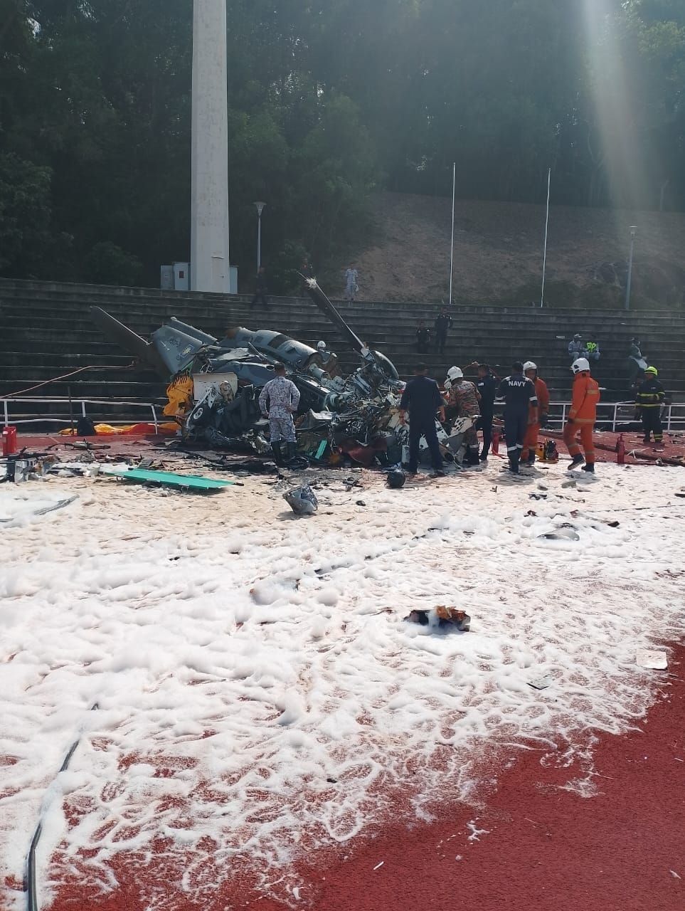 King extends condolences over Navy copter tragedy