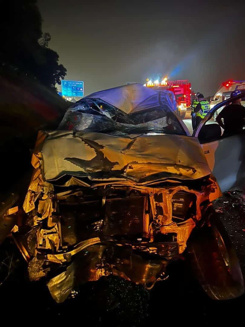 南北大道昨晚发生大意外 涉7交通1死2重伤6轻伤