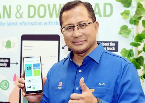 灵市长吁居民下载3R Famili 查询收集环保物品事宜