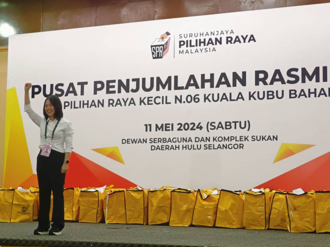 【新古毛补选】感谢全体选民信任  彭小桃承诺当全民的YB