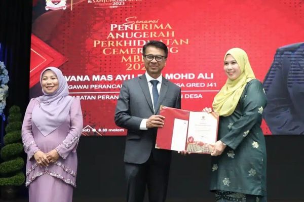 巴生市厅128员工获颁卓越服务奖