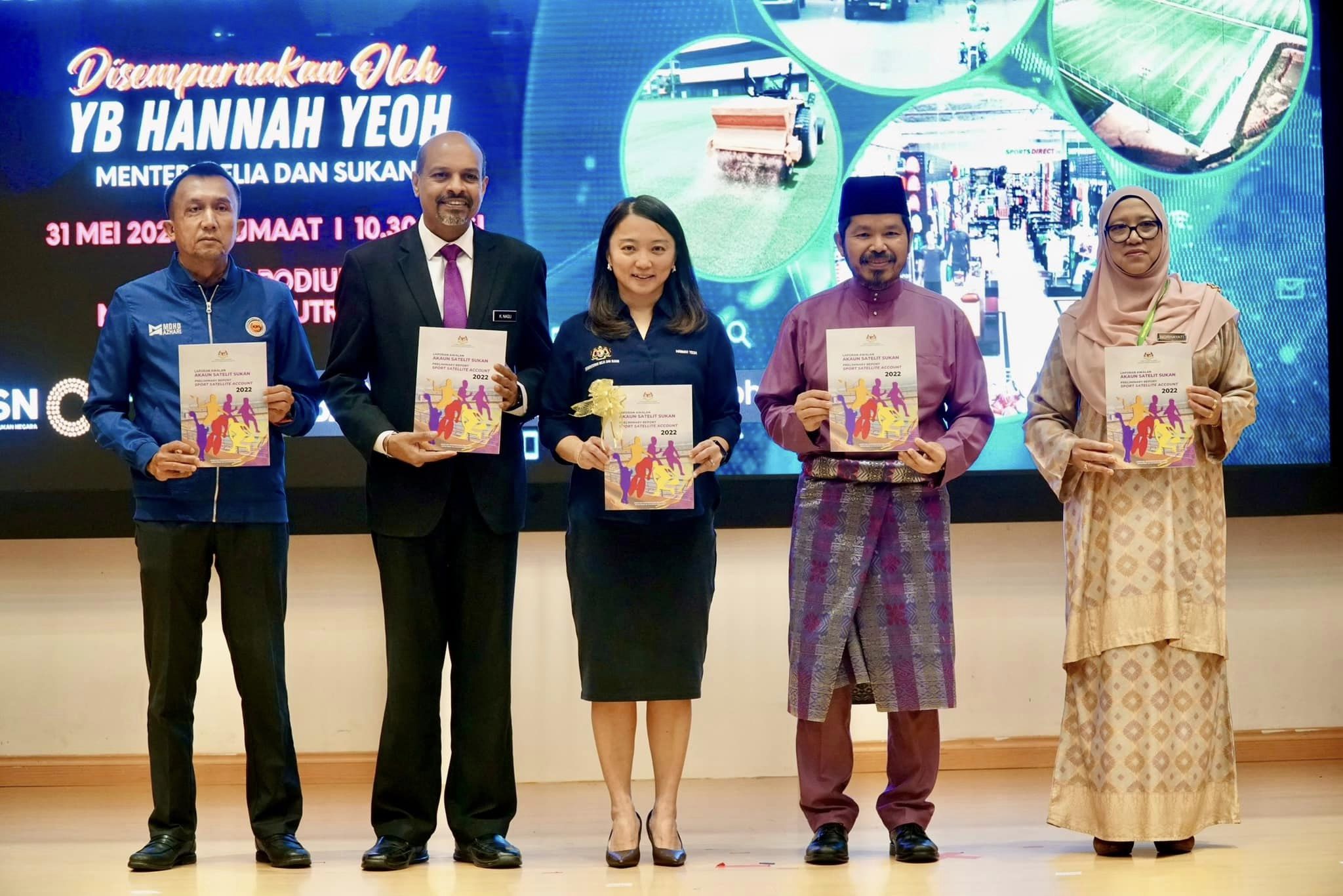 Malaysia negara Asia Tenggara pertama bangun Akaun Satelit Sukan