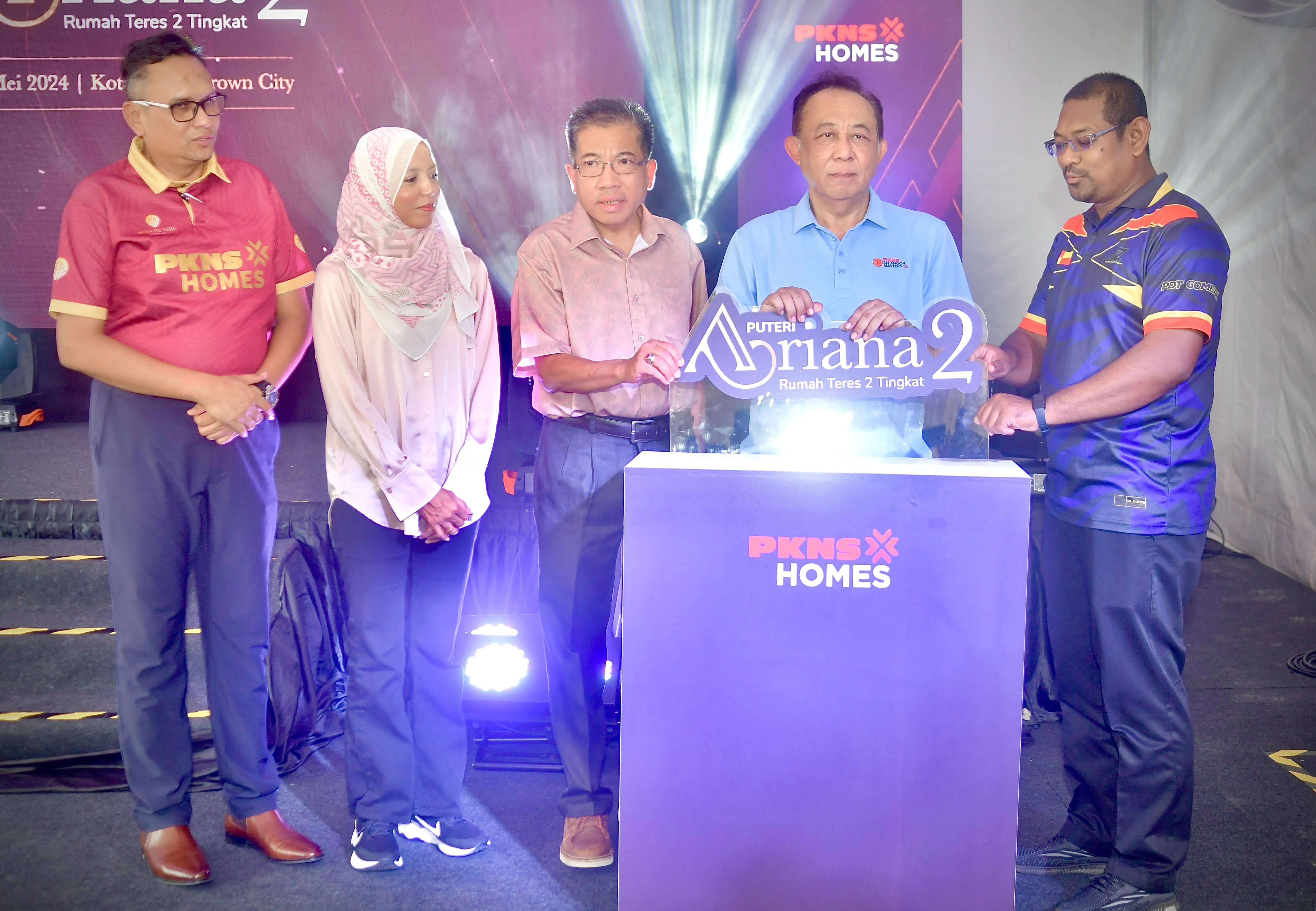 PKNS lancar projek rumah teres Puteri Ariana 2, terletak di lokasi strategik