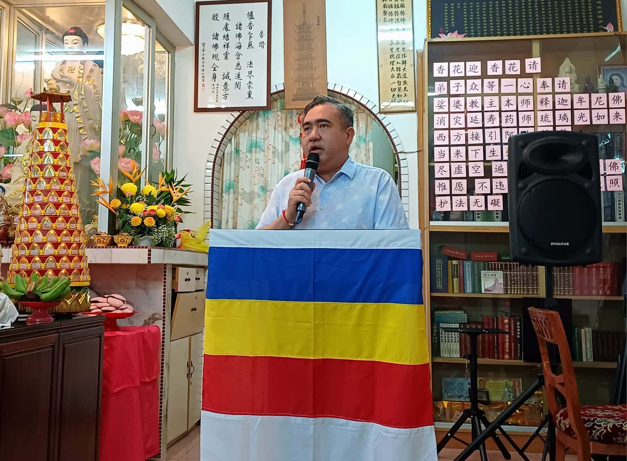 陆兆福：佛教秉持中庸理念 多元社会显重要角色