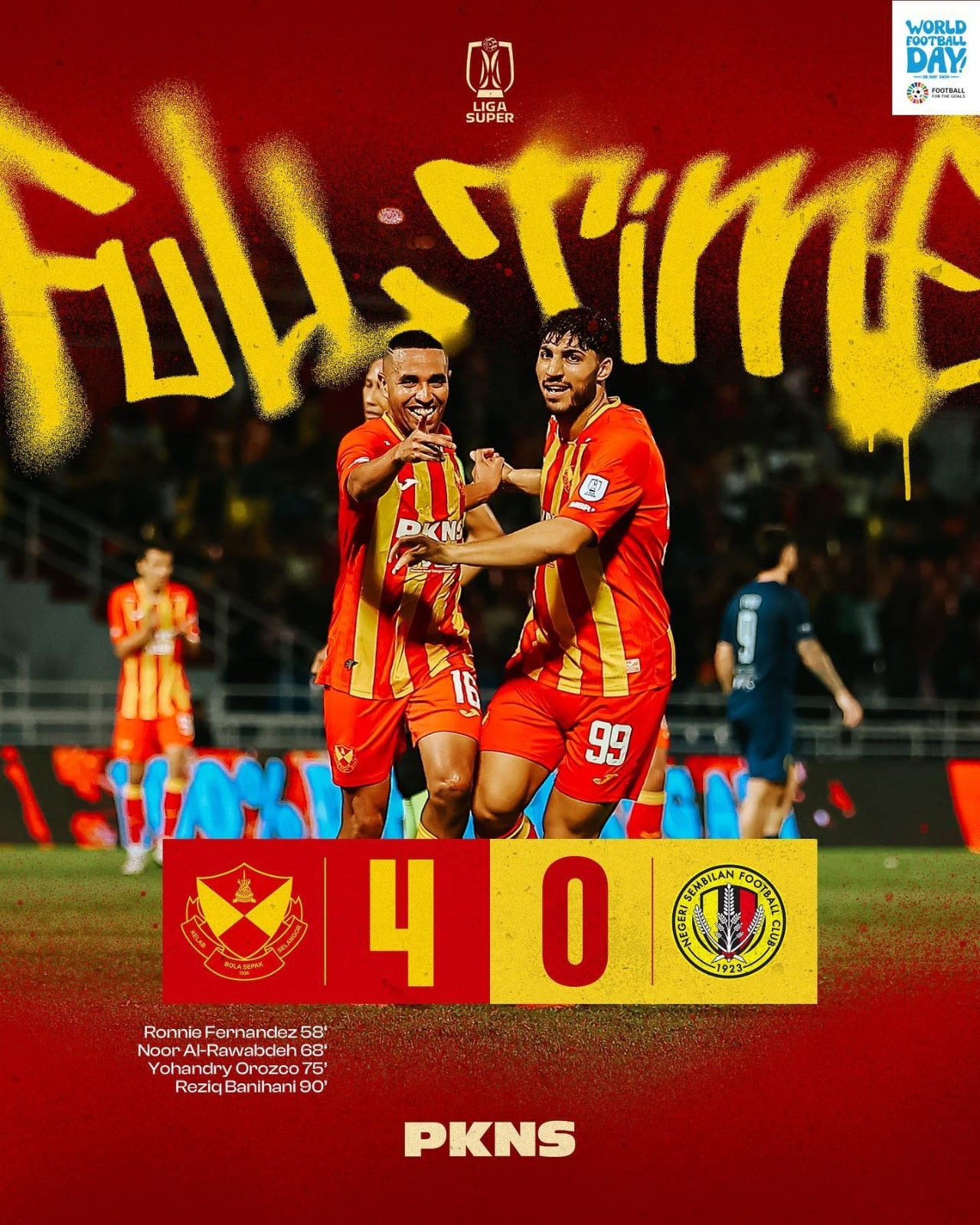 Red Giants thumps NSFC to move up to fourth