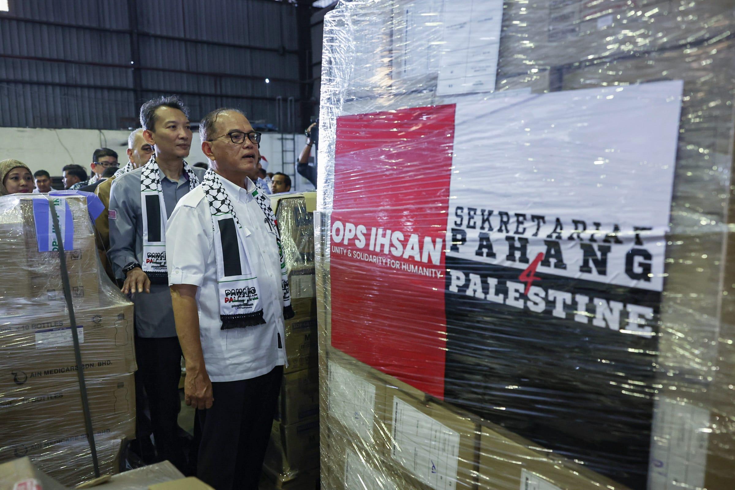 Pahang to send 30 tonnes of aid to Palestine