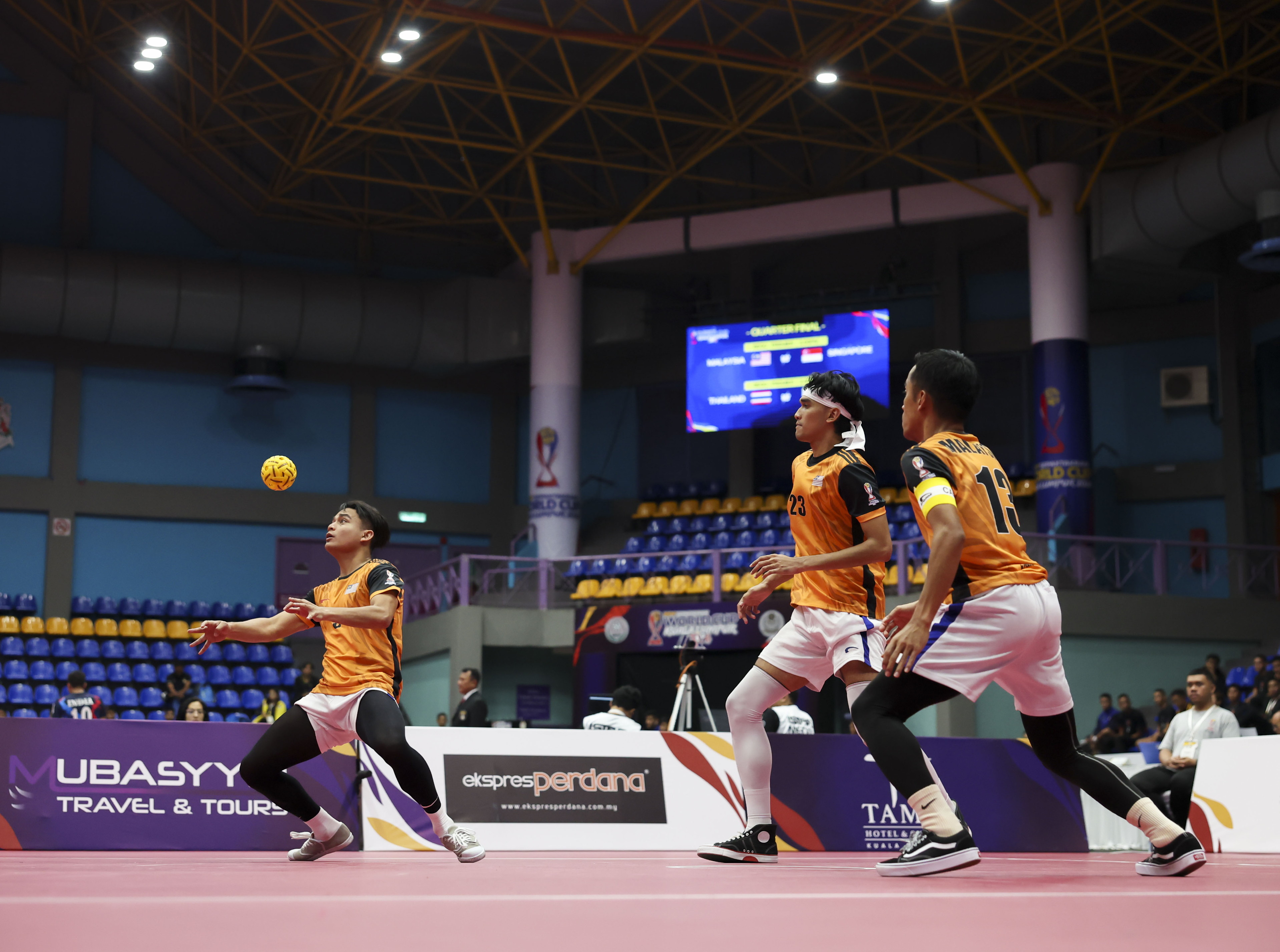 Sepak Takraw World Cup: Malaysia edge closer to doubles, regu finals