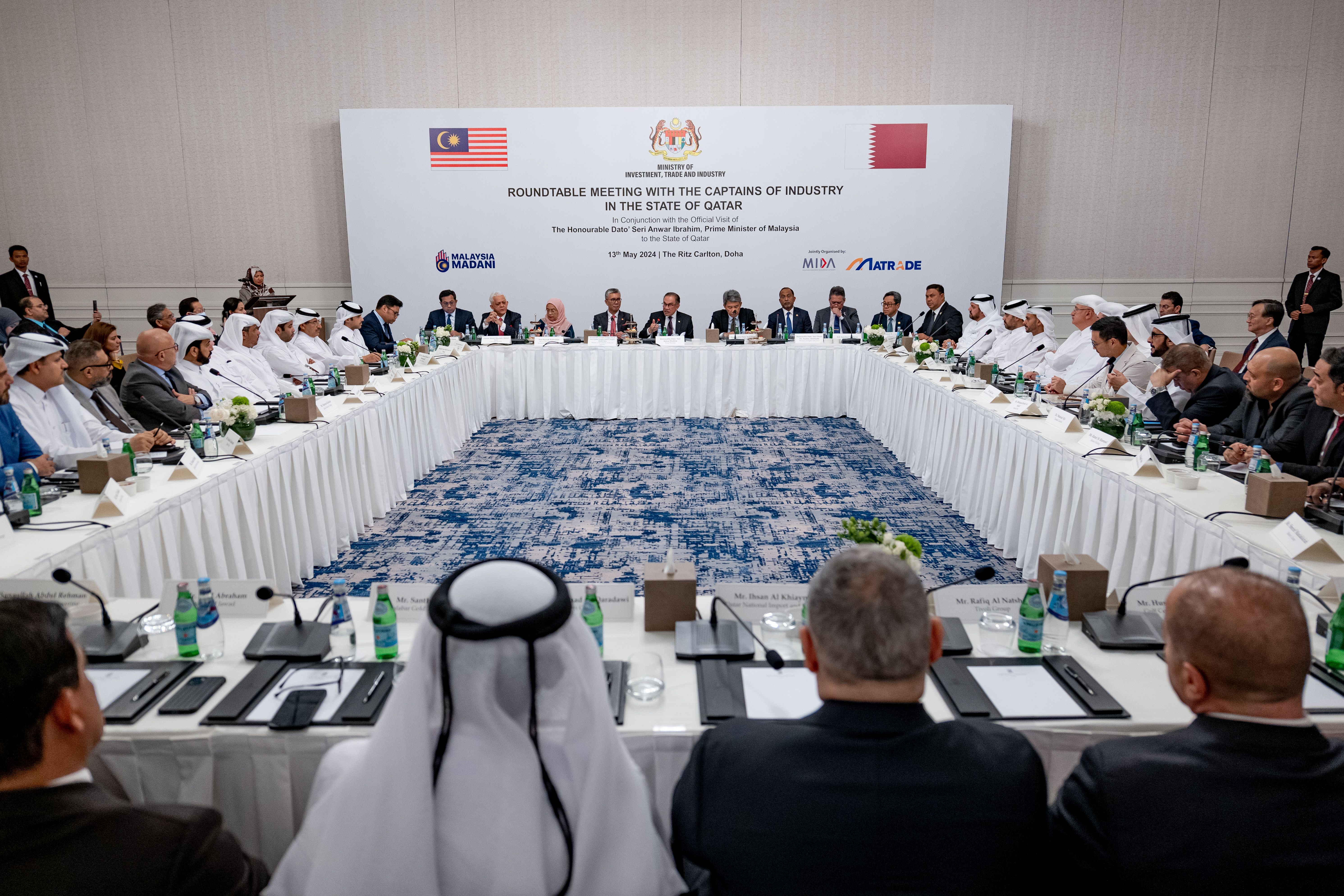 PM secures RM700 mln in potential exports during visit to Qatar