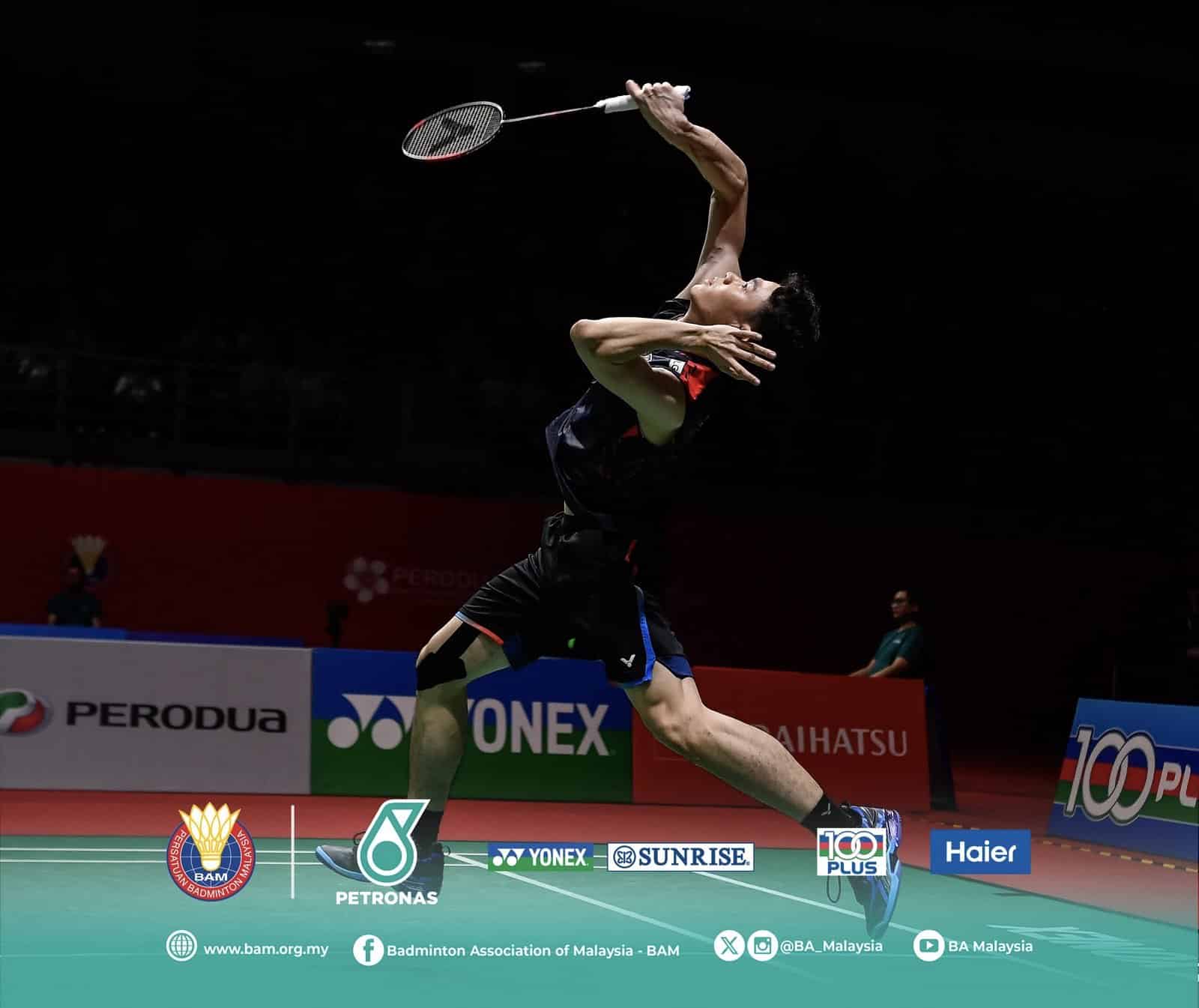 Masters Malaysia: Zii Jia bangkit atasi Jun Peng, mara pusingan kedua