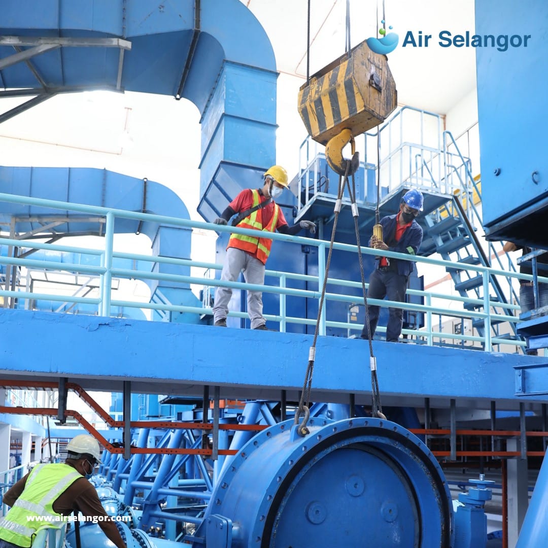 Pengguna tujuh wilayah diingat simpan bekalan air, loji disenggara 5 Jun