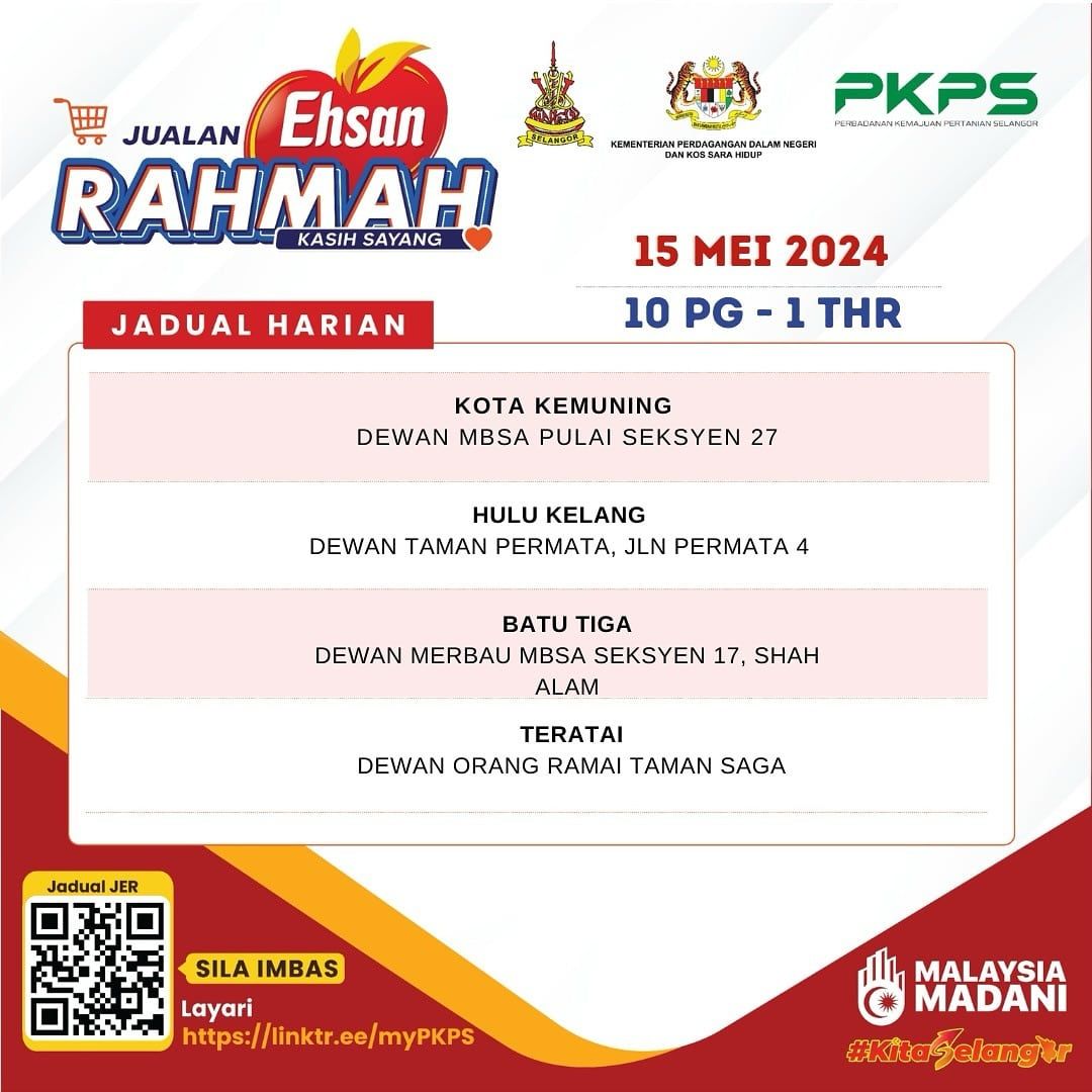 நாளை மேலும் நான்கு இடங்களில் மலிவு விற்பனை நடைபெறும்