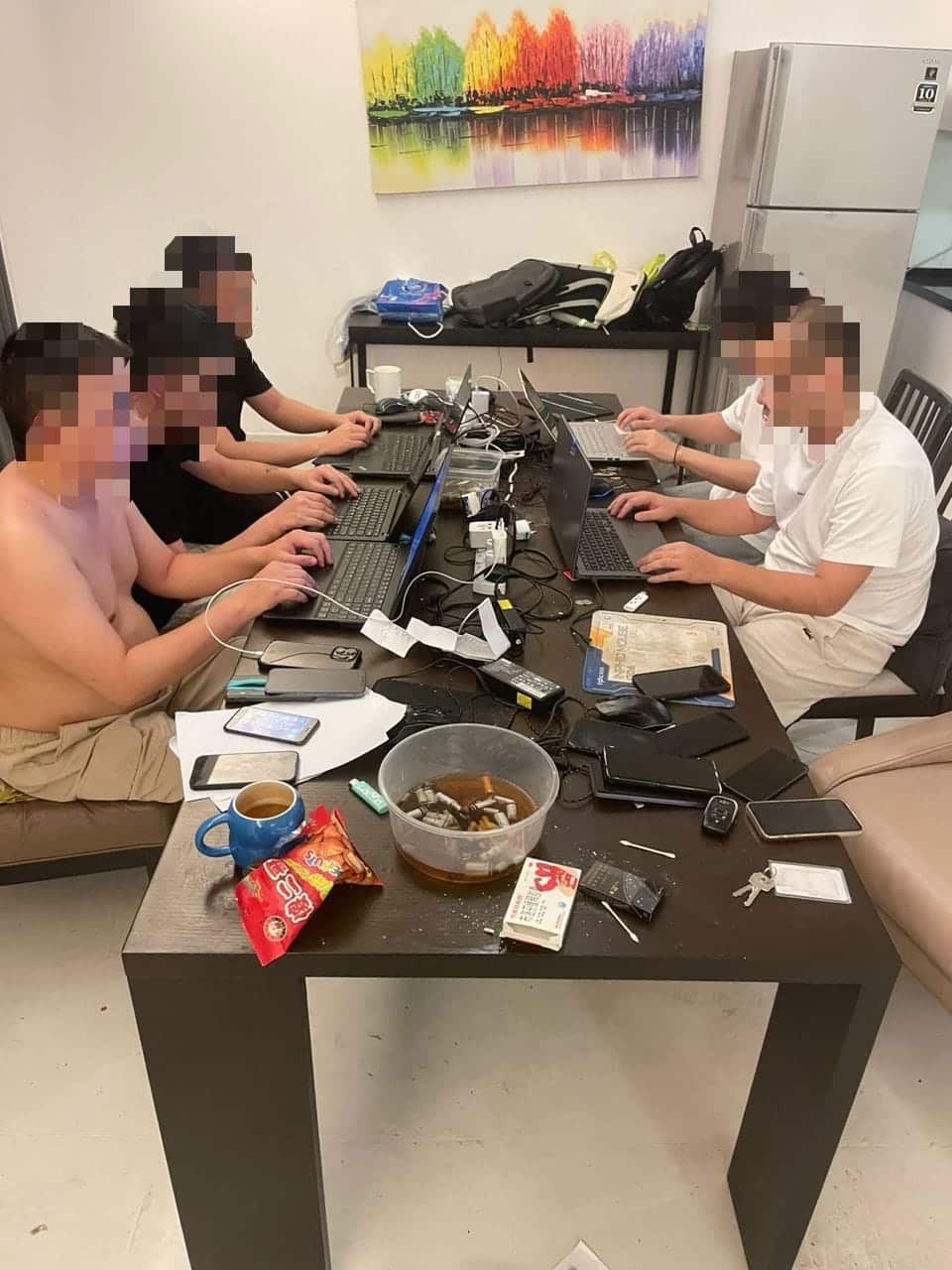 警方捕13名外国男女 涉嫌线上找工诈骗案