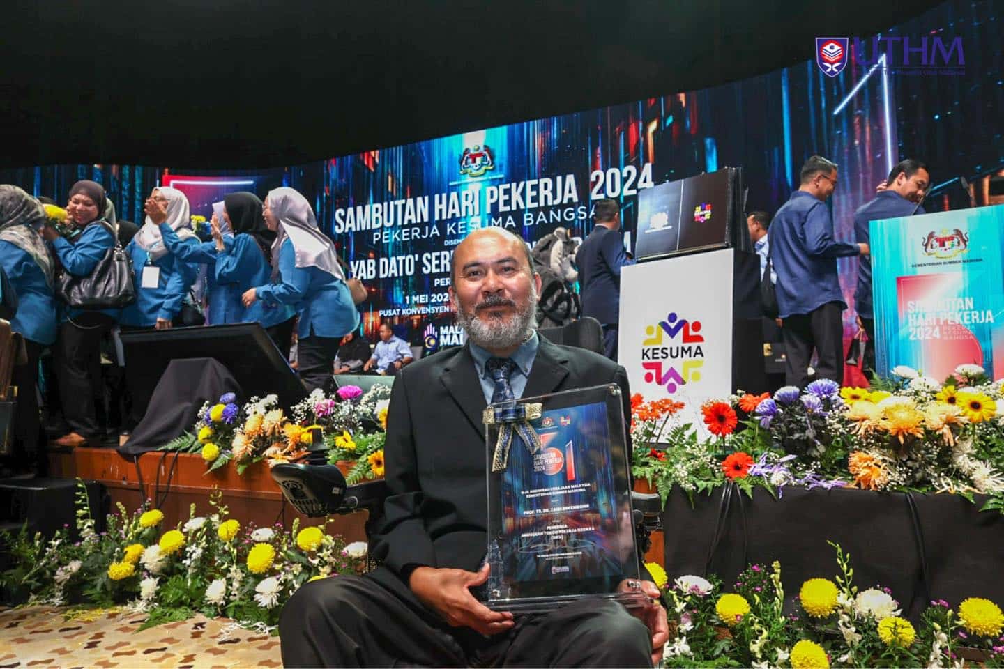 Pensyarah UTHM dinobat tokoh pekerja negara kategori OKU