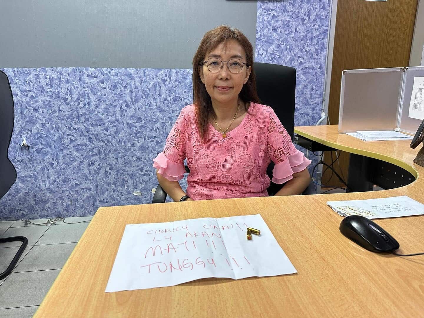 郭素沁接子弹及恐吓信  警方彻查促公众勿揣测